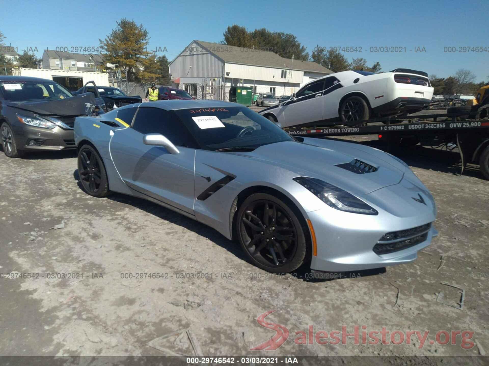 1G1YM2D78H5102065 2017 CHEVROLET CORVETTE