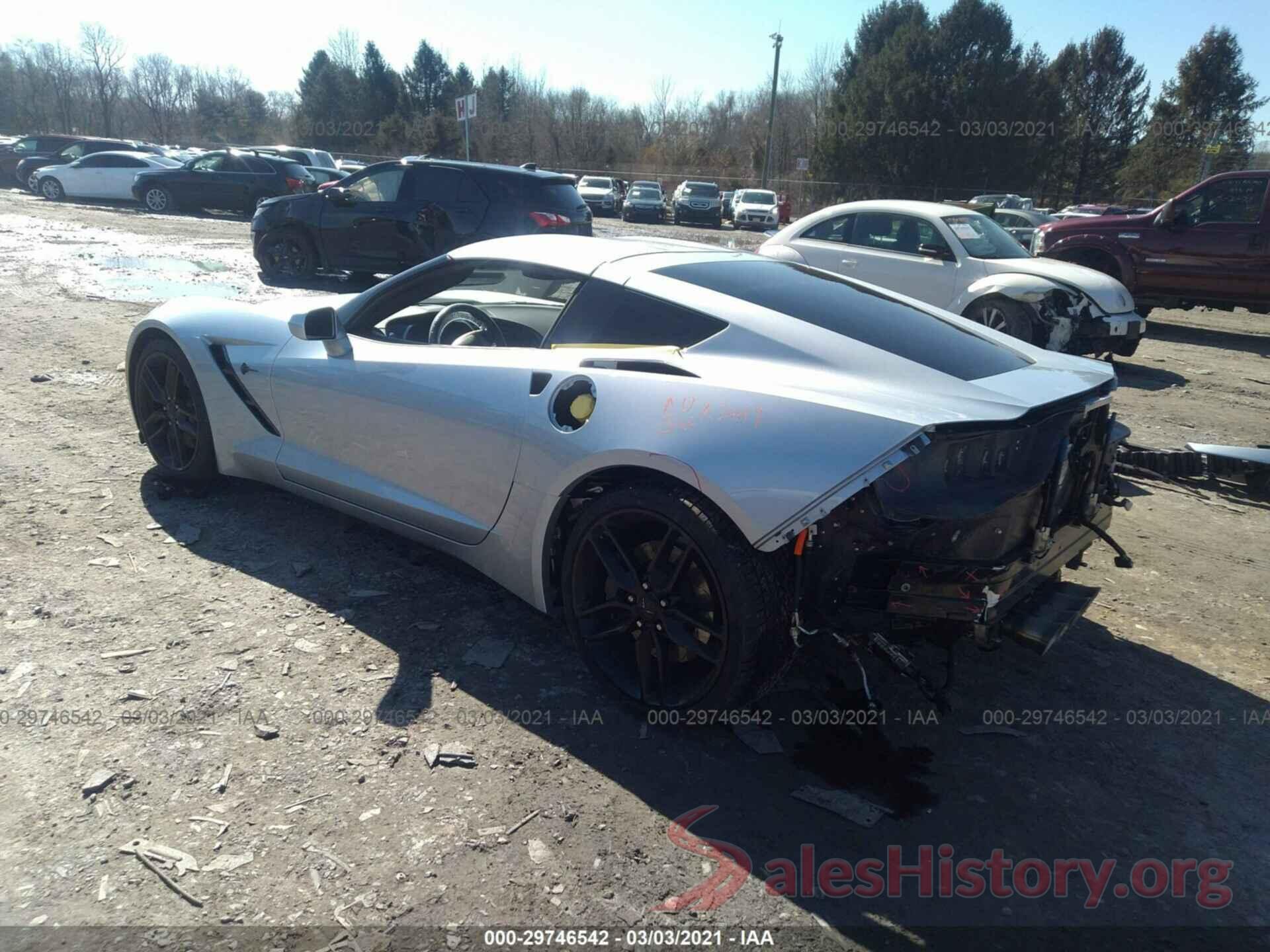 1G1YM2D78H5102065 2017 CHEVROLET CORVETTE