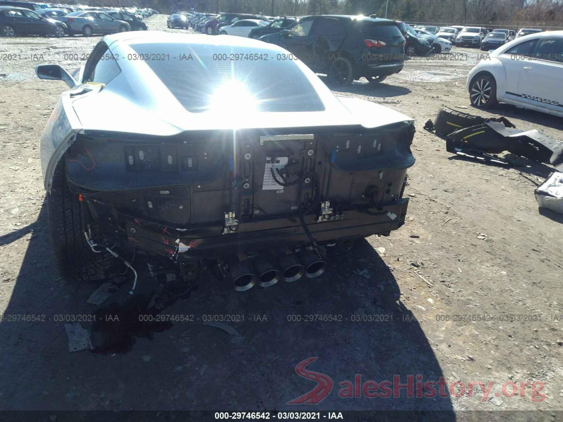 1G1YM2D78H5102065 2017 CHEVROLET CORVETTE