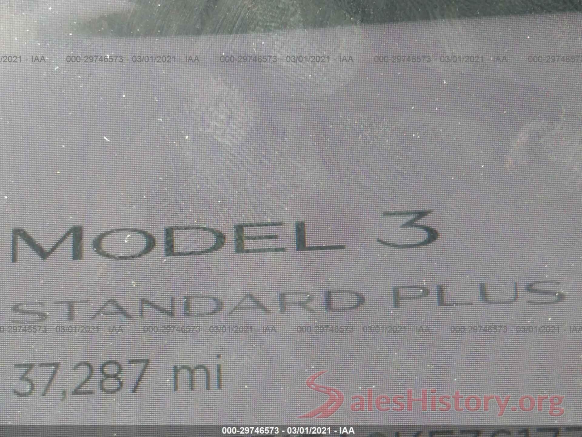 5YJ3E1EA2KF361773 2019 TESLA MODEL 3