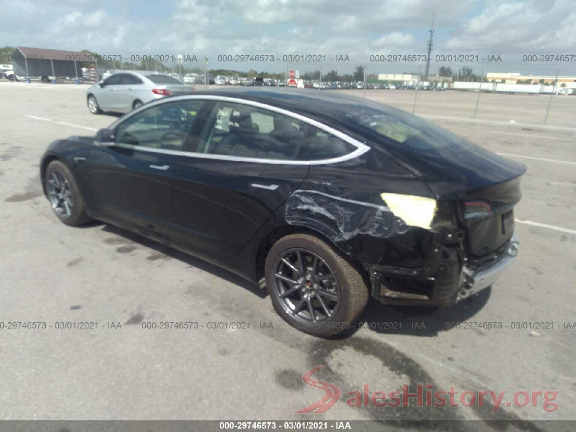 5YJ3E1EA2KF361773 2019 TESLA MODEL 3