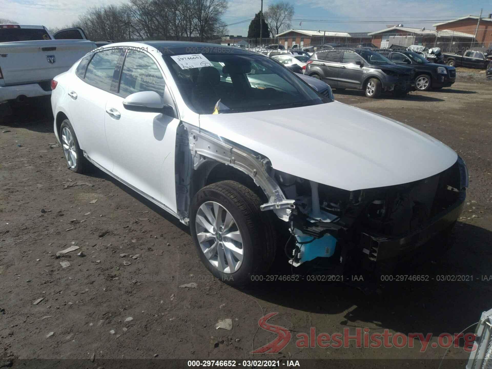 5XXGU4L31GG006219 2016 KIA OPTIMA