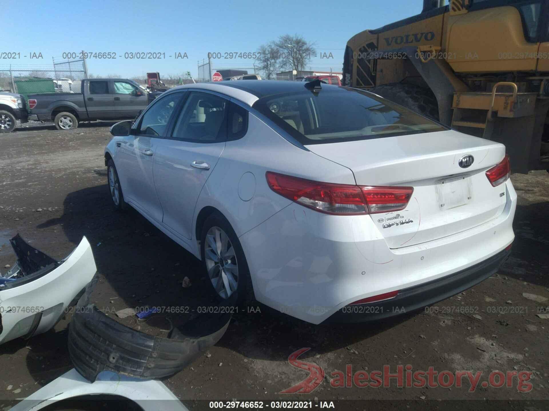 5XXGU4L31GG006219 2016 KIA OPTIMA