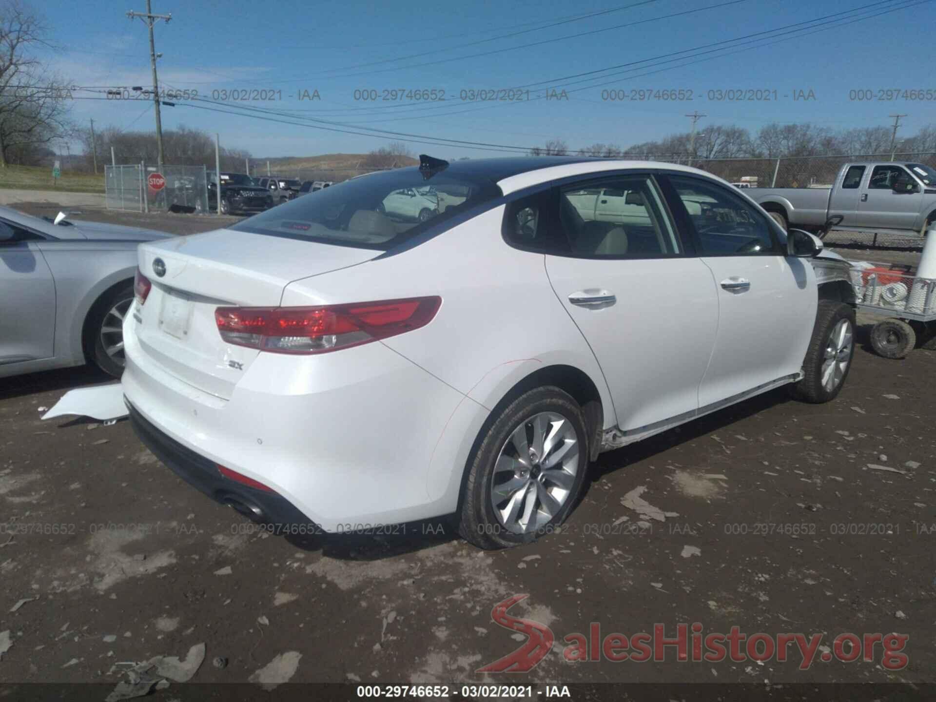 5XXGU4L31GG006219 2016 KIA OPTIMA