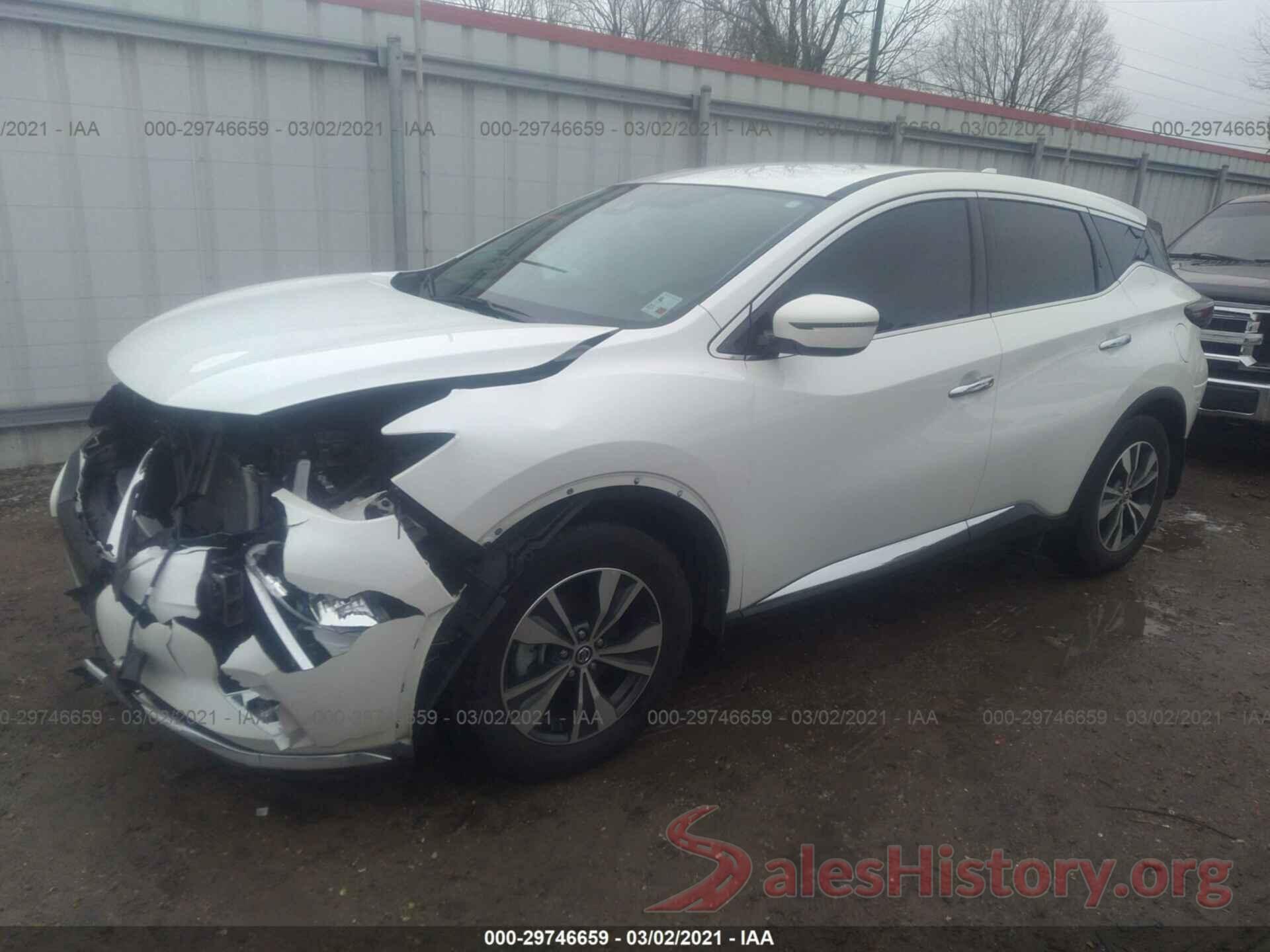 5N1AZ2AJ8LN138174 2020 NISSAN MURANO