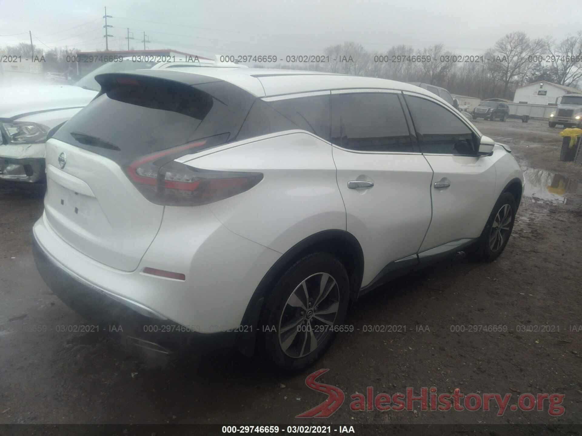 5N1AZ2AJ8LN138174 2020 NISSAN MURANO