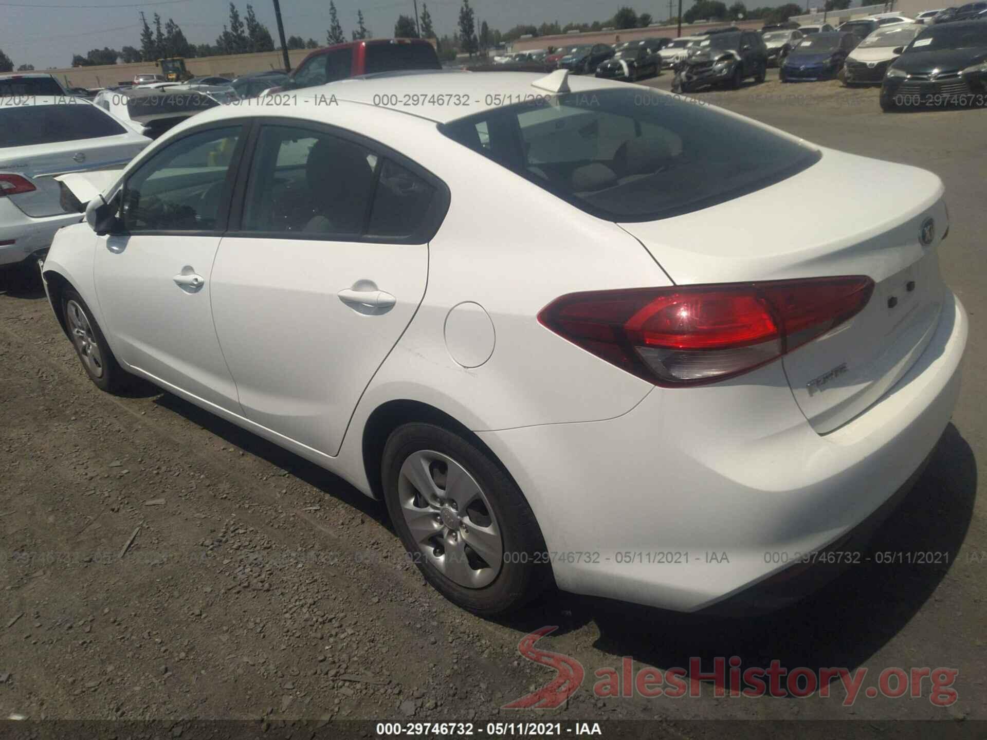 3KPFK4A77HE027626 2017 KIA FORTE