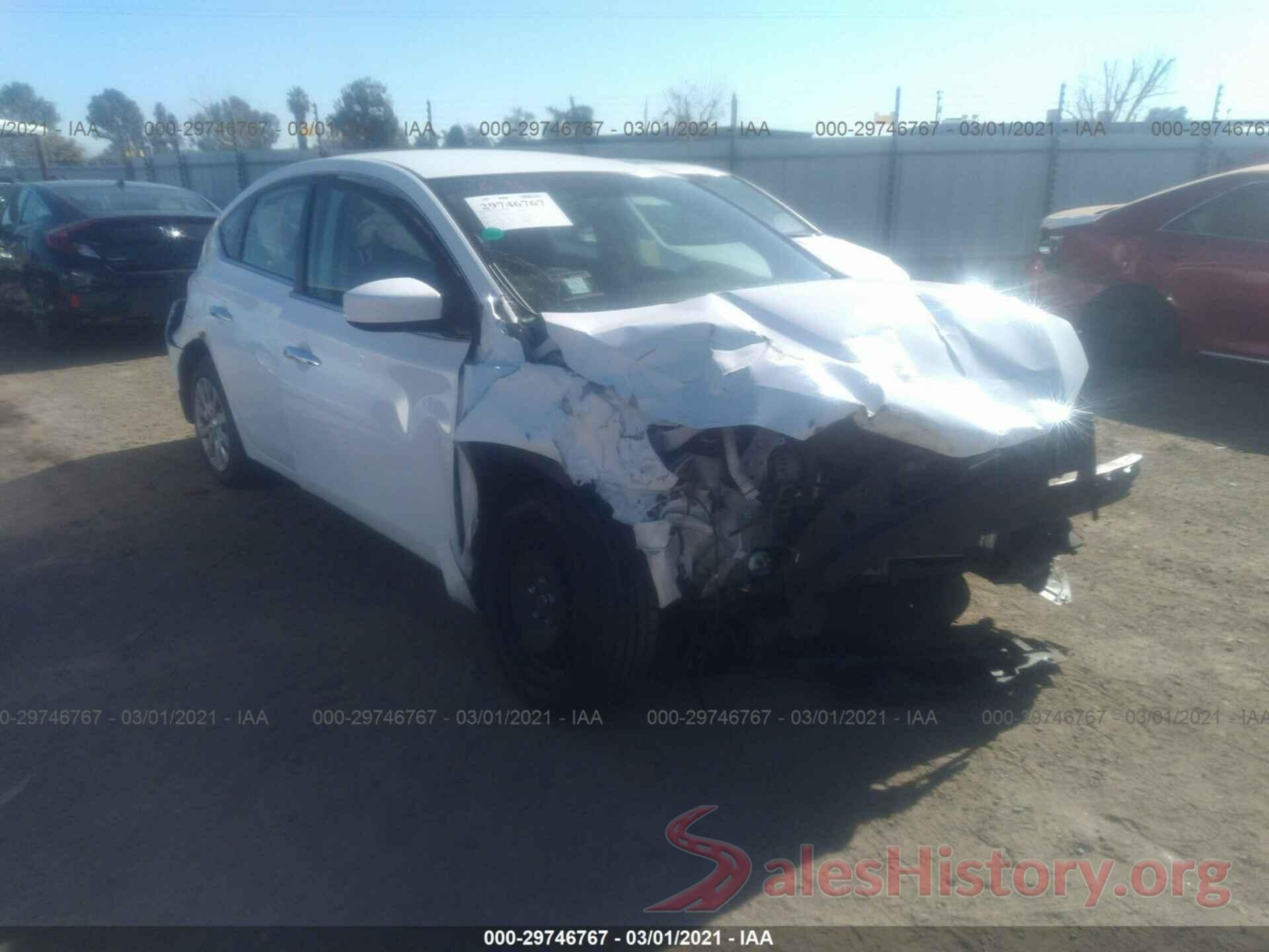 3N1AB7AP4KY236309 2019 NISSAN SENTRA