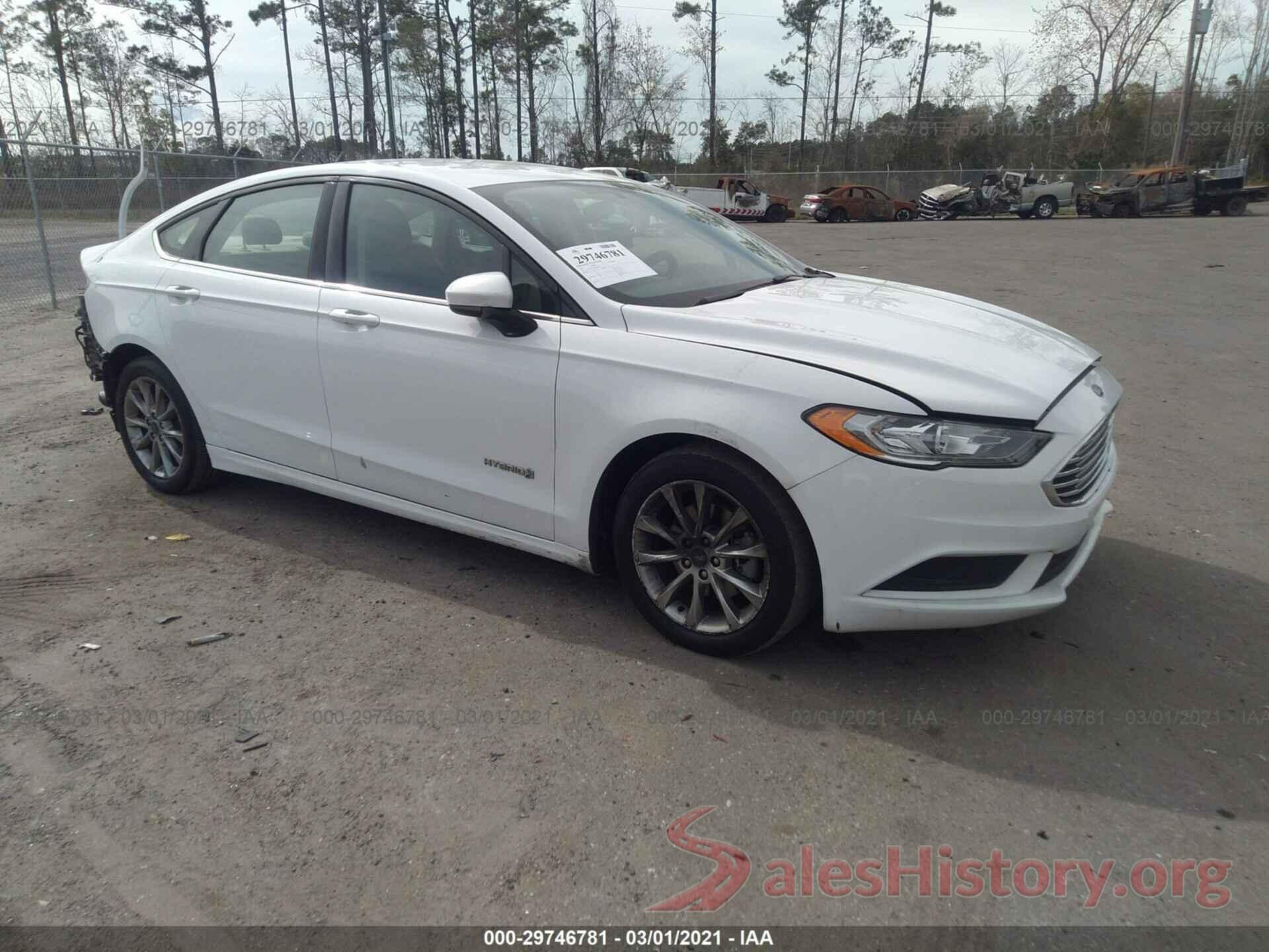 3FA6P0LUXHR232921 2017 FORD FUSION