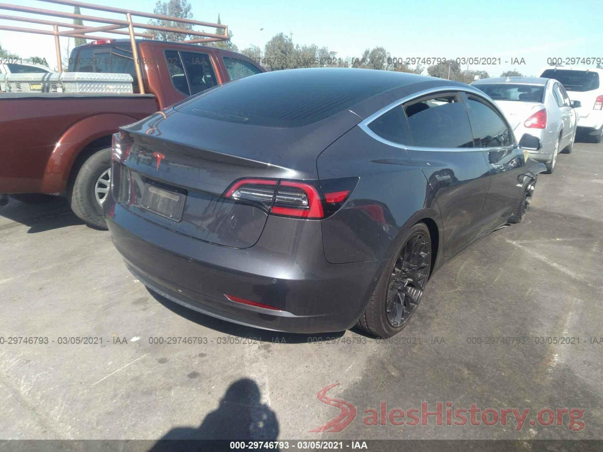 5YJ3E1EAXKF357714 2019 TESLA MODEL 3