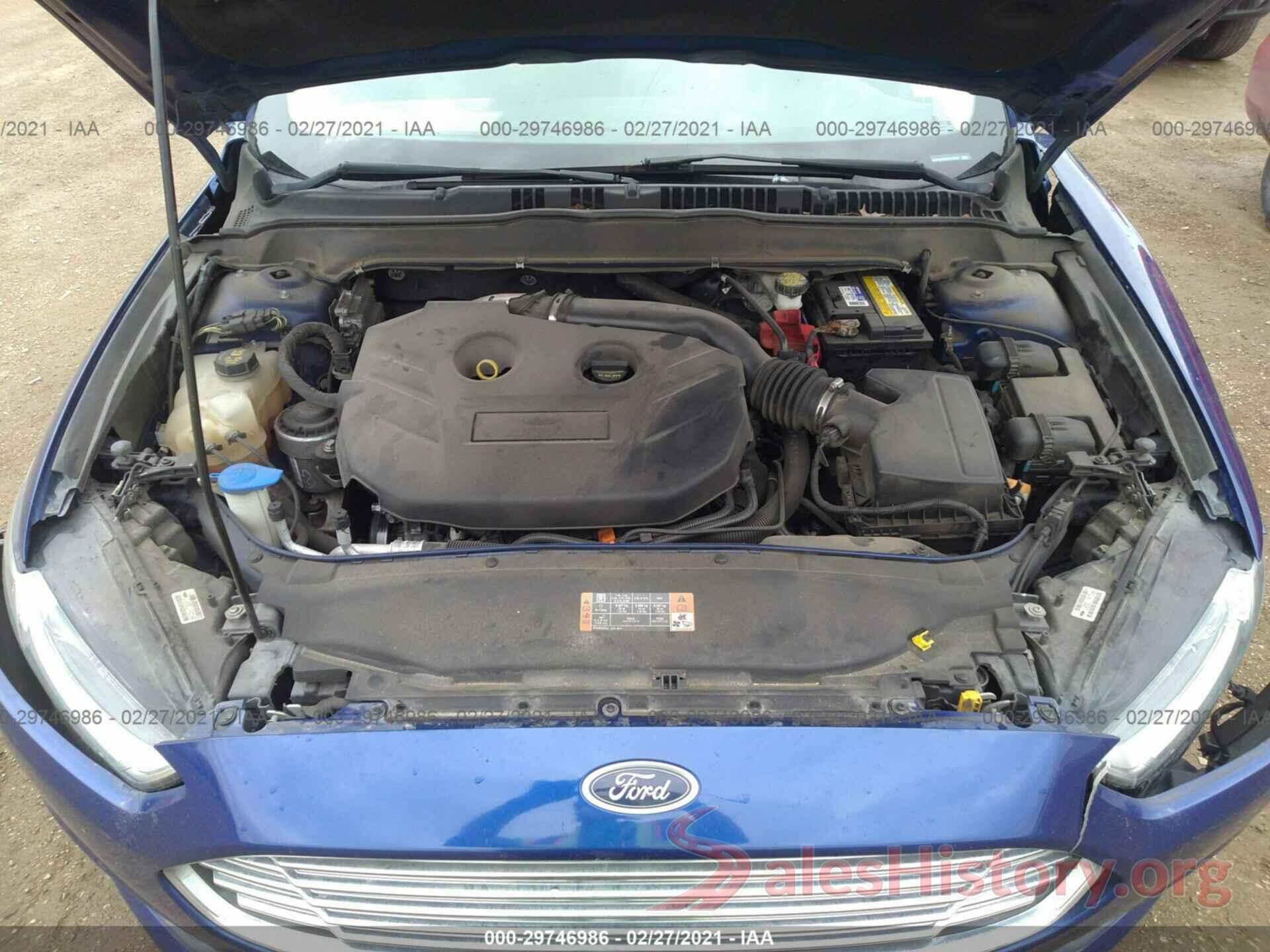 3FA6P0H9XGR112166 2016 FORD FUSION