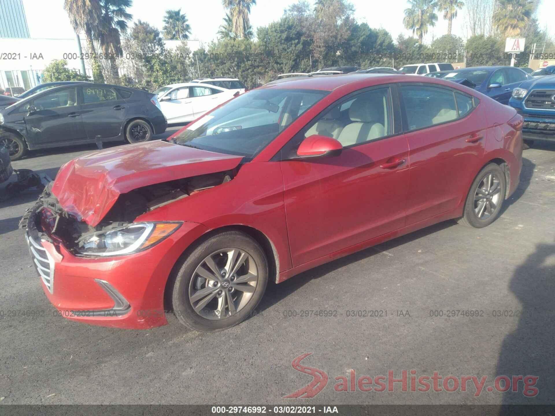 5NPD84LFXHH066426 2017 HYUNDAI ELANTRA