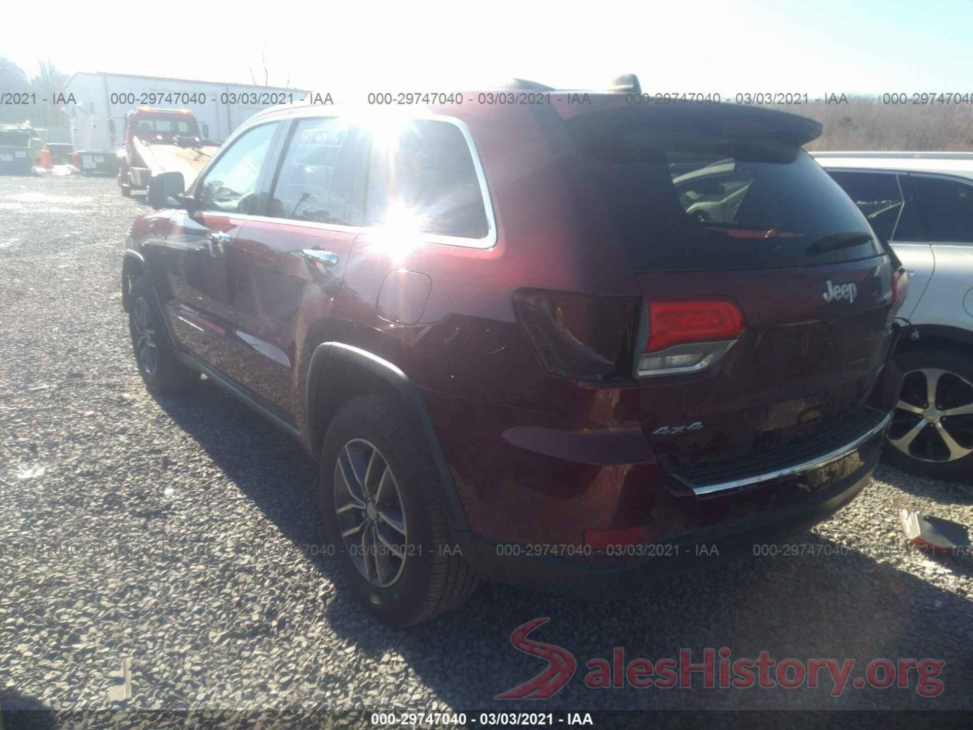 1C4RJFBG0KC782951 2019 JEEP GRAND CHEROKEE