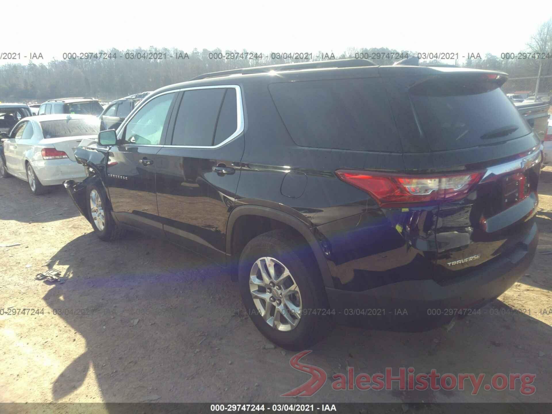 1GNERGKW8LJ205562 2020 CHEVROLET TRAVERSE