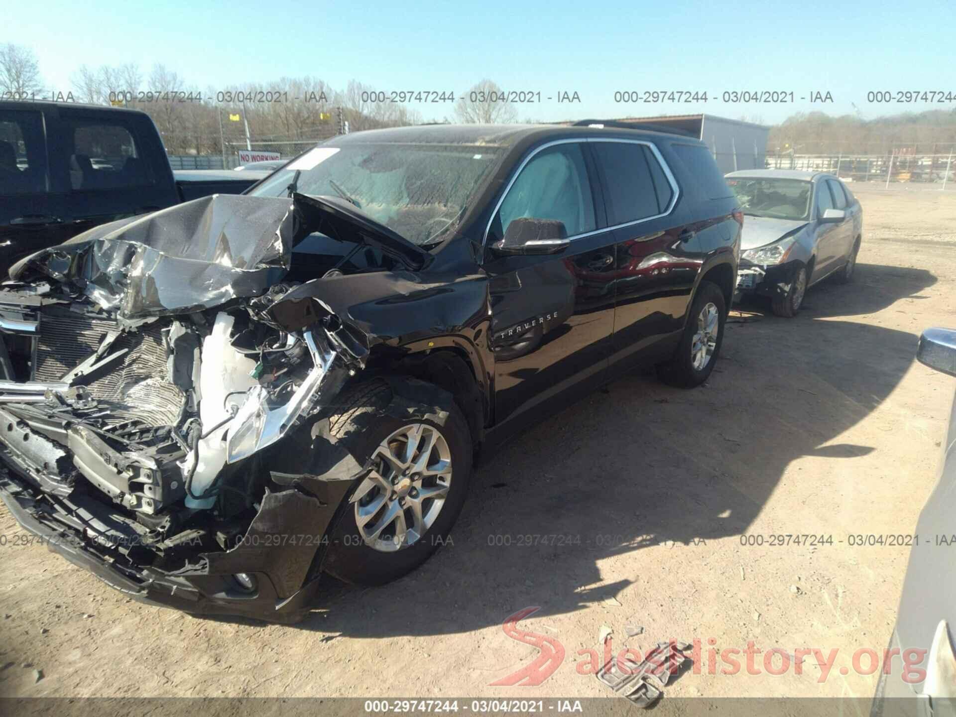 1GNERGKW8LJ205562 2020 CHEVROLET TRAVERSE