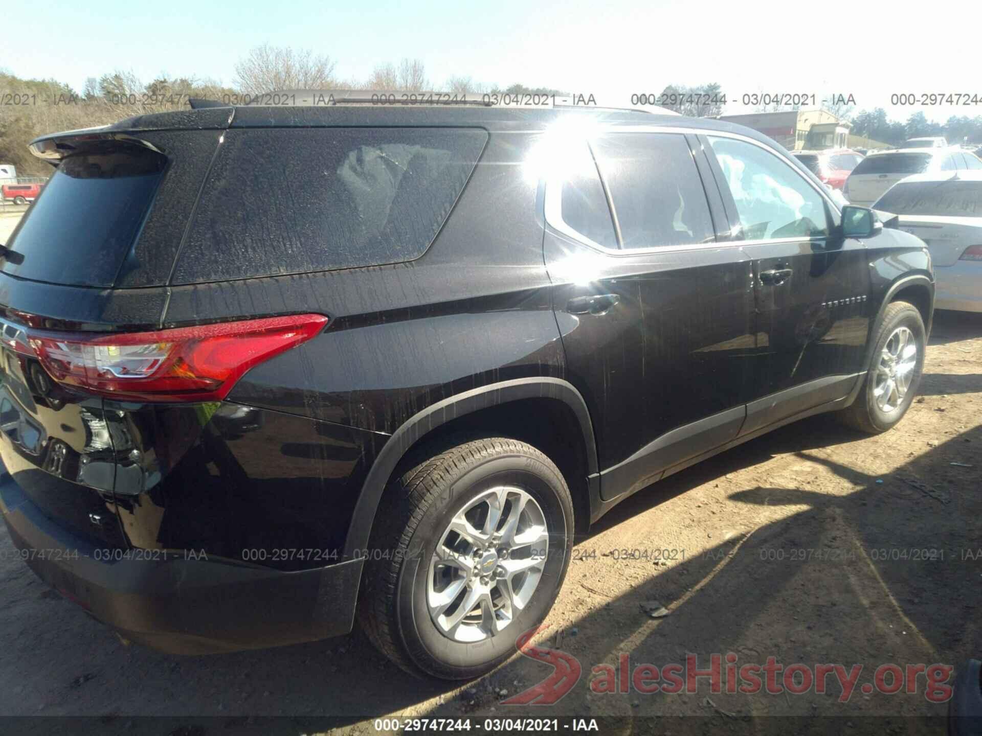 1GNERGKW8LJ205562 2020 CHEVROLET TRAVERSE