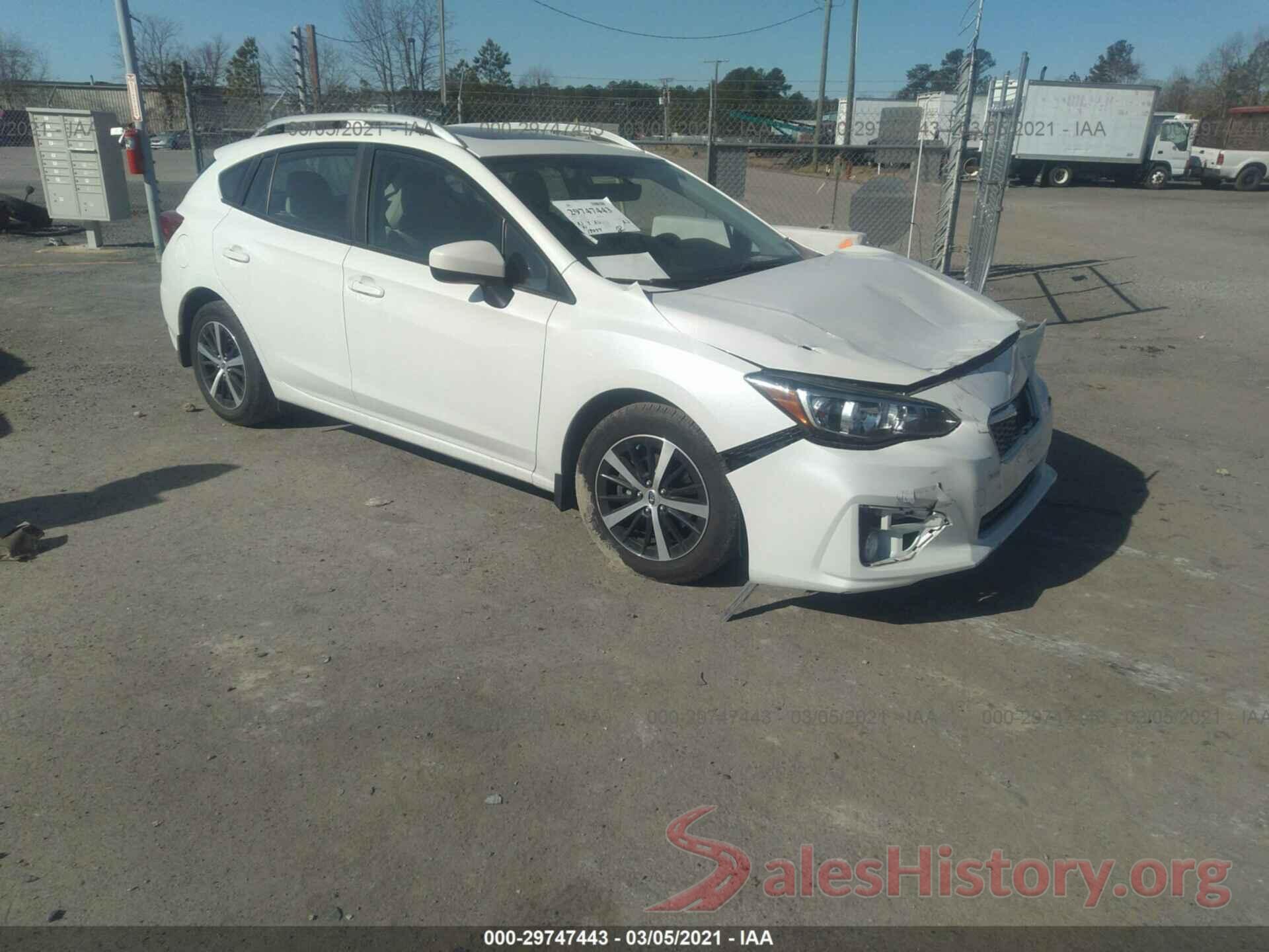 4S3GTAD6XK3709725 2019 SUBARU IMPREZA