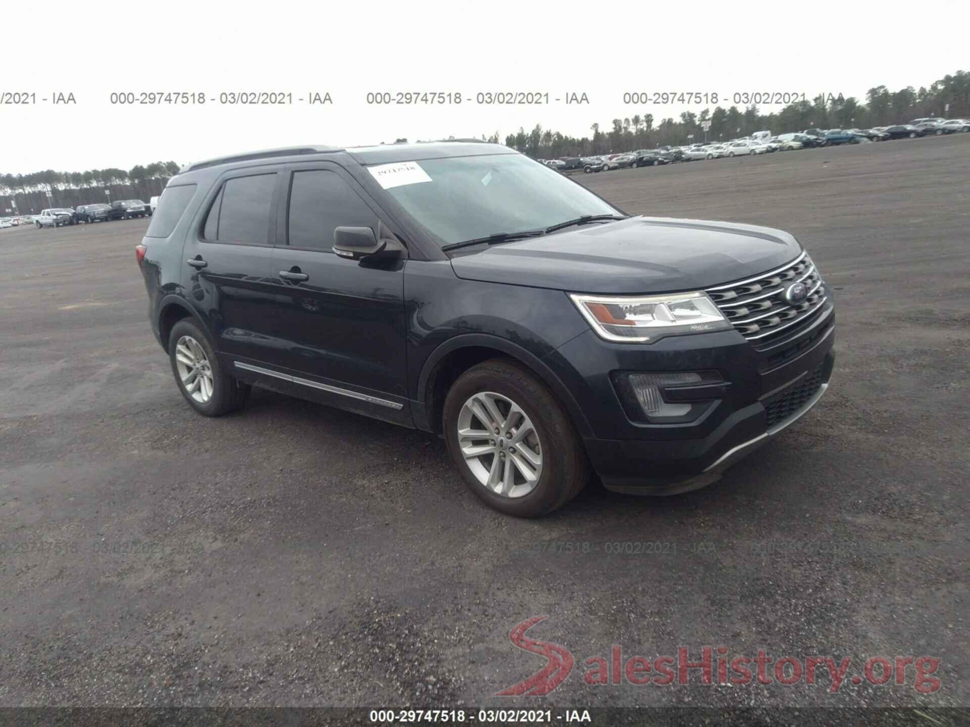 1FM5K7DH8HGB27103 2017 FORD EXPLORER