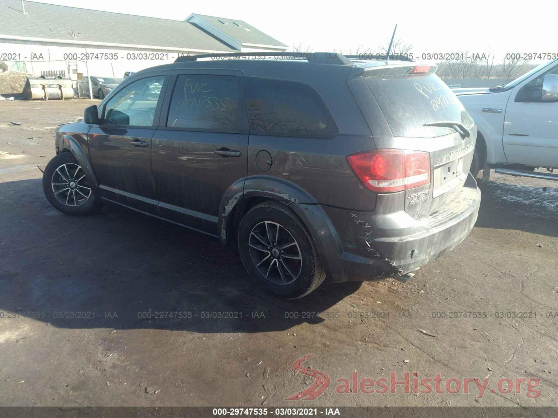 3C4PDDAG0JT528230 2018 DODGE JOURNEY