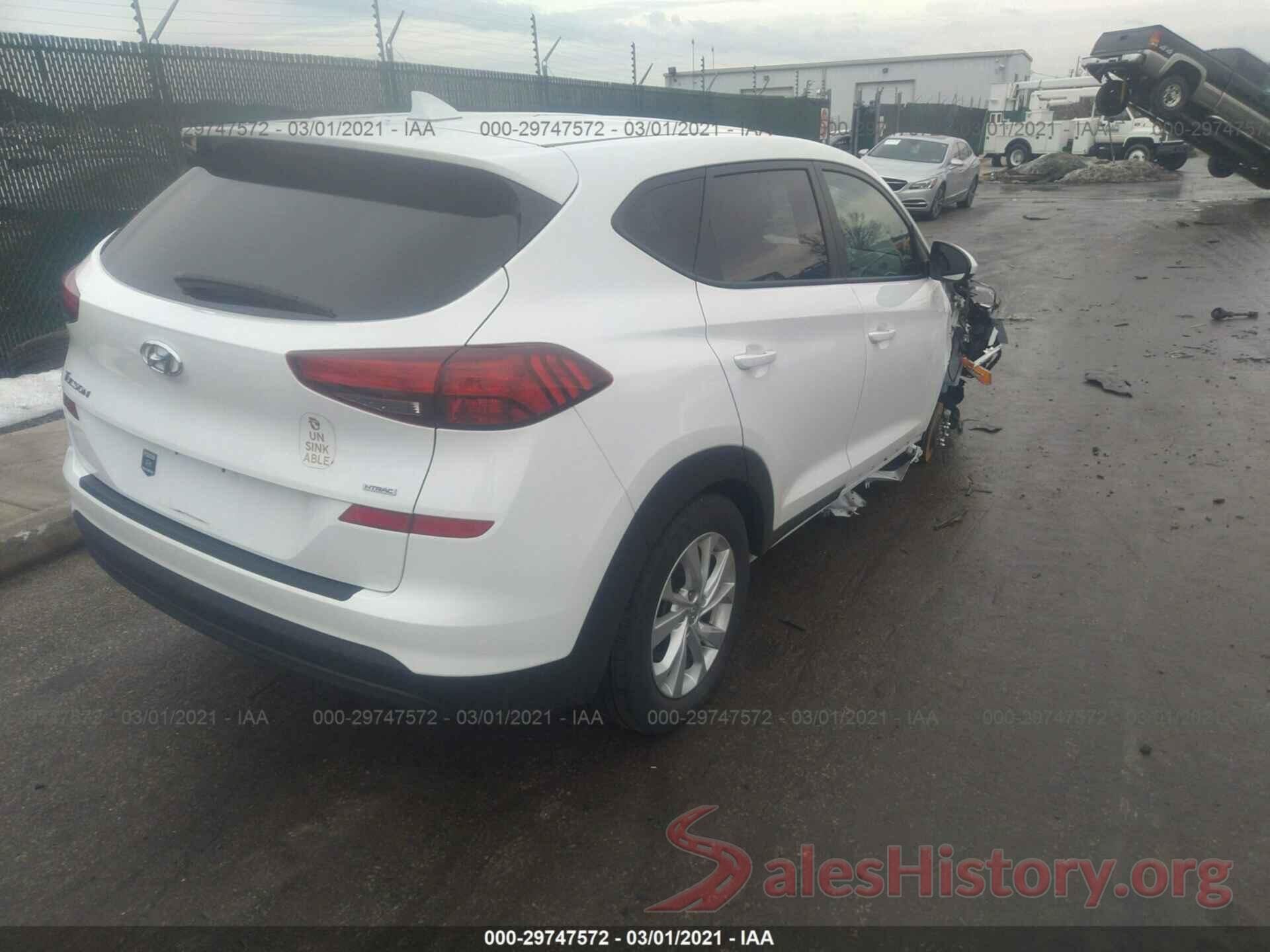 KM8J2CA41KU003613 2019 HYUNDAI TUCSON