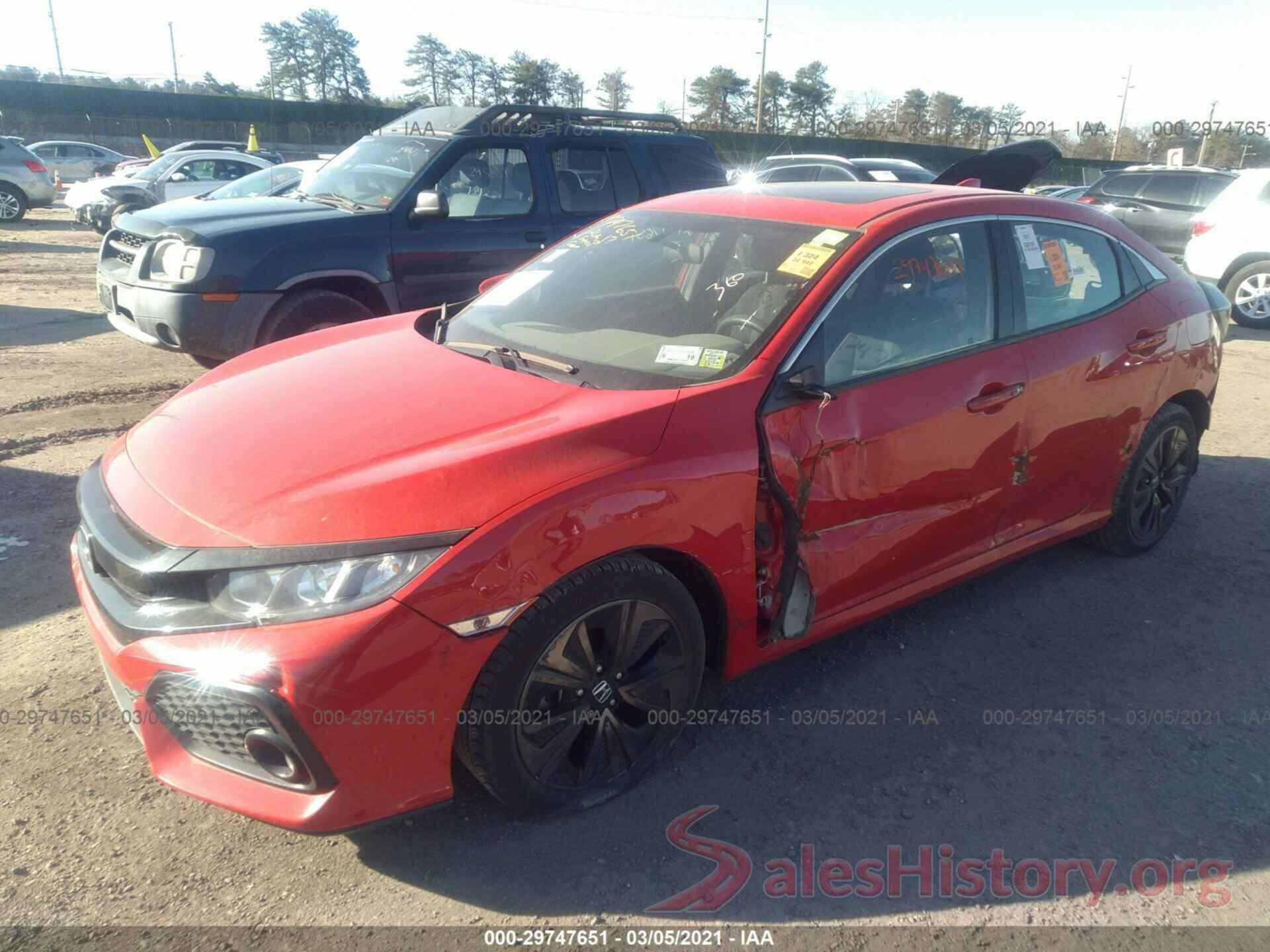 SHHFK7H53HU418514 2017 HONDA CIVIC HATCHBACK