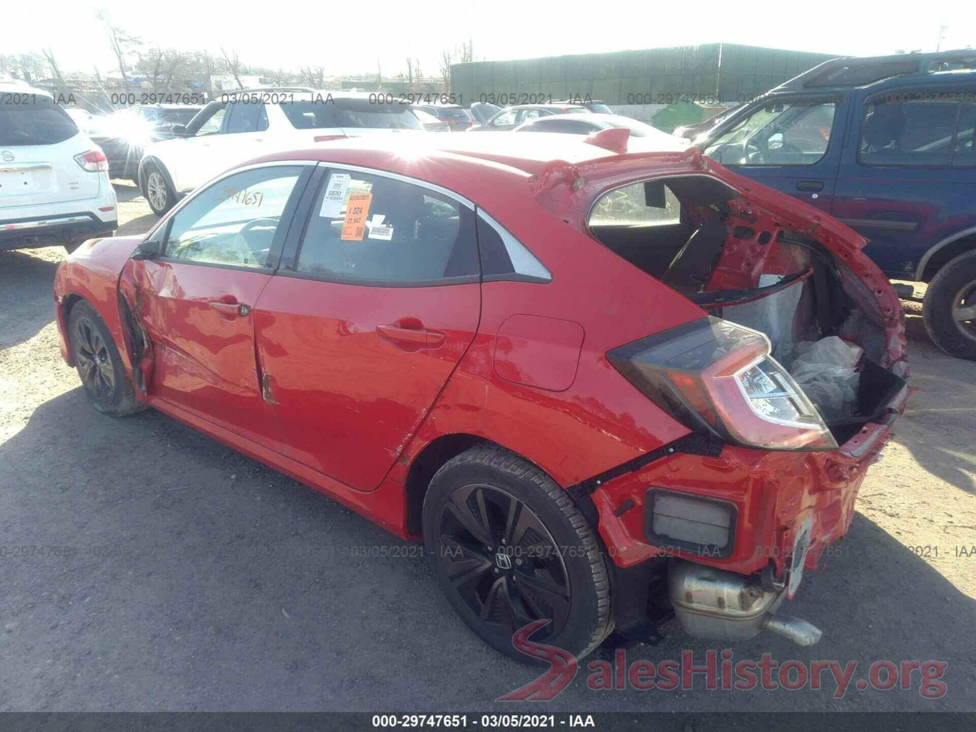 SHHFK7H53HU418514 2017 HONDA CIVIC HATCHBACK