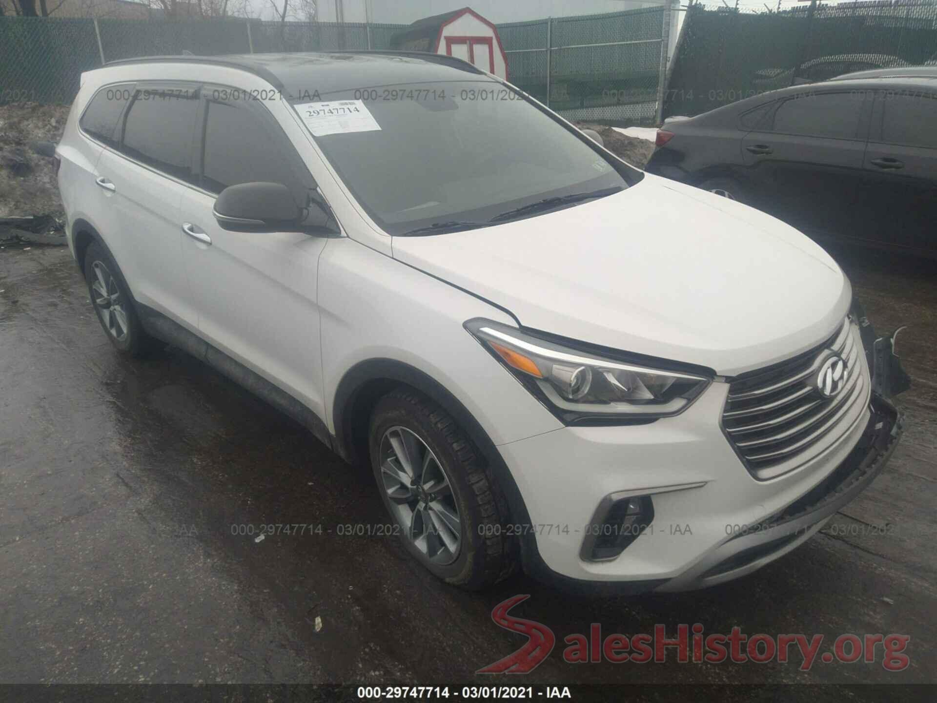 KM8SNDHF8HU254808 2017 HYUNDAI SANTA FE