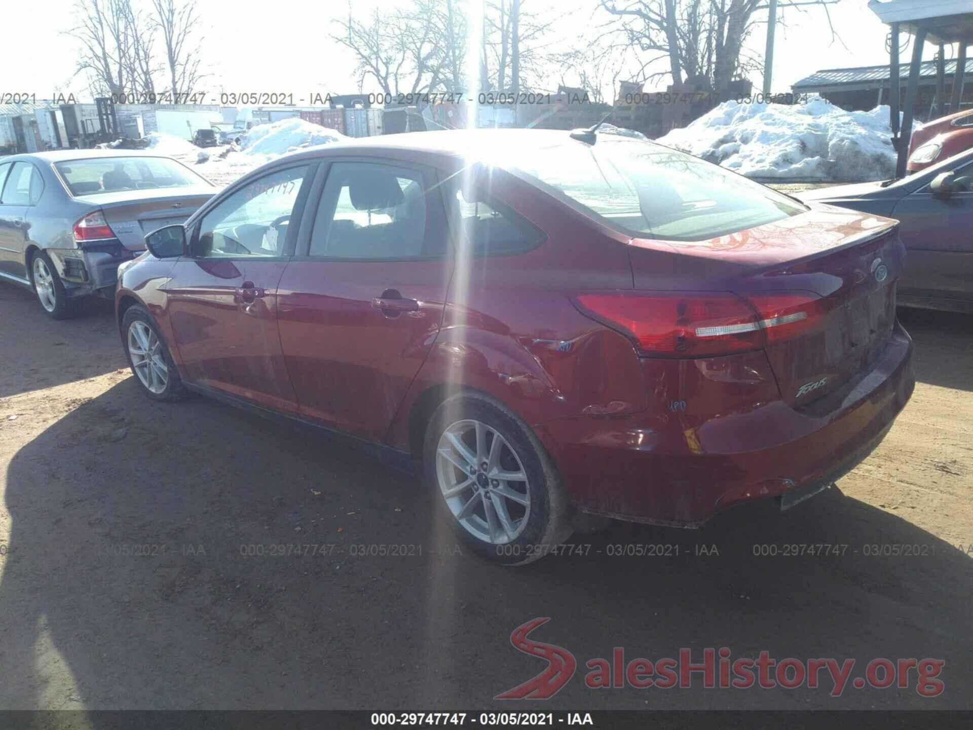 1FADP3F2XHL302984 2017 FORD FOCUS