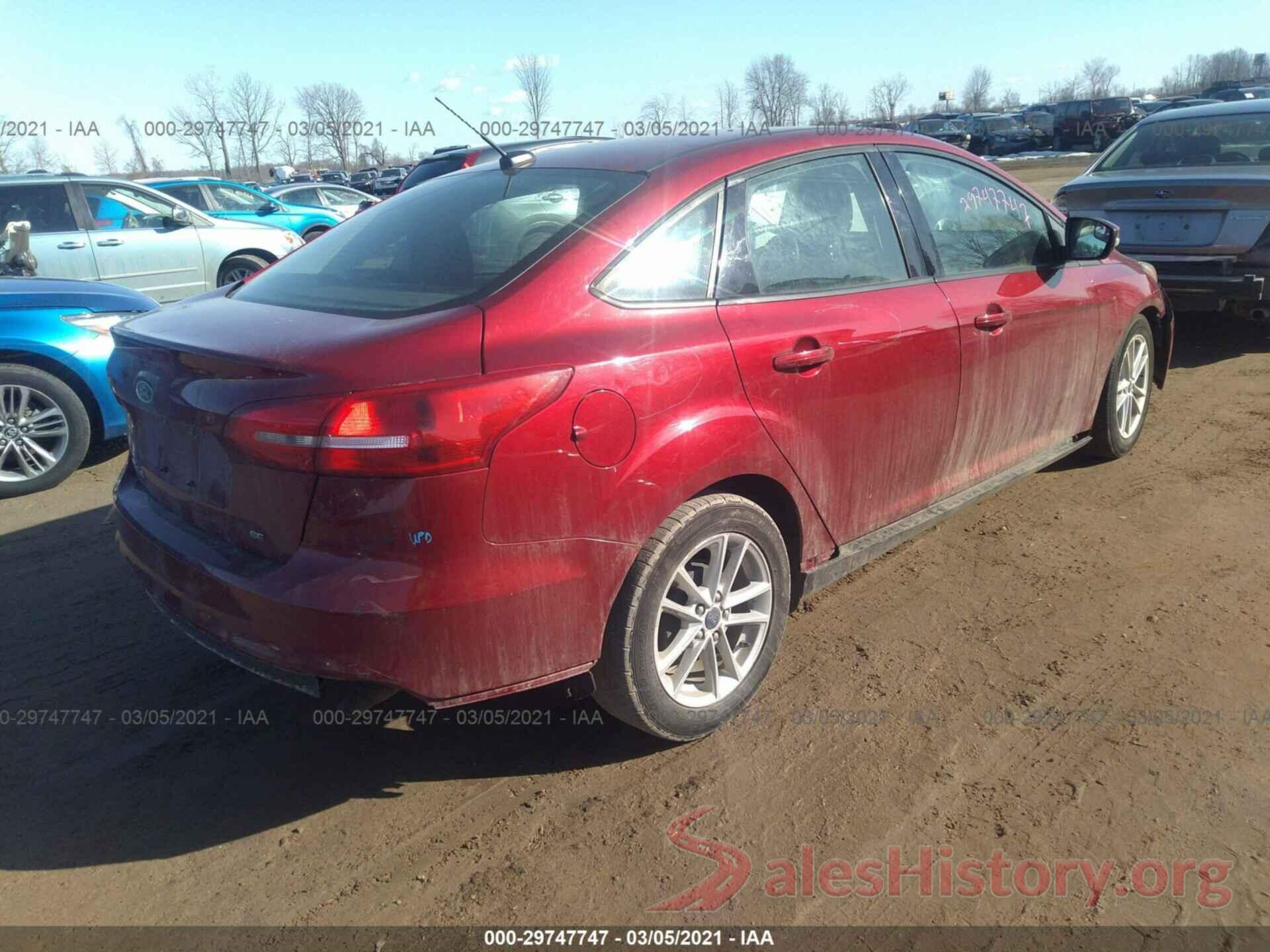 1FADP3F2XHL302984 2017 FORD FOCUS