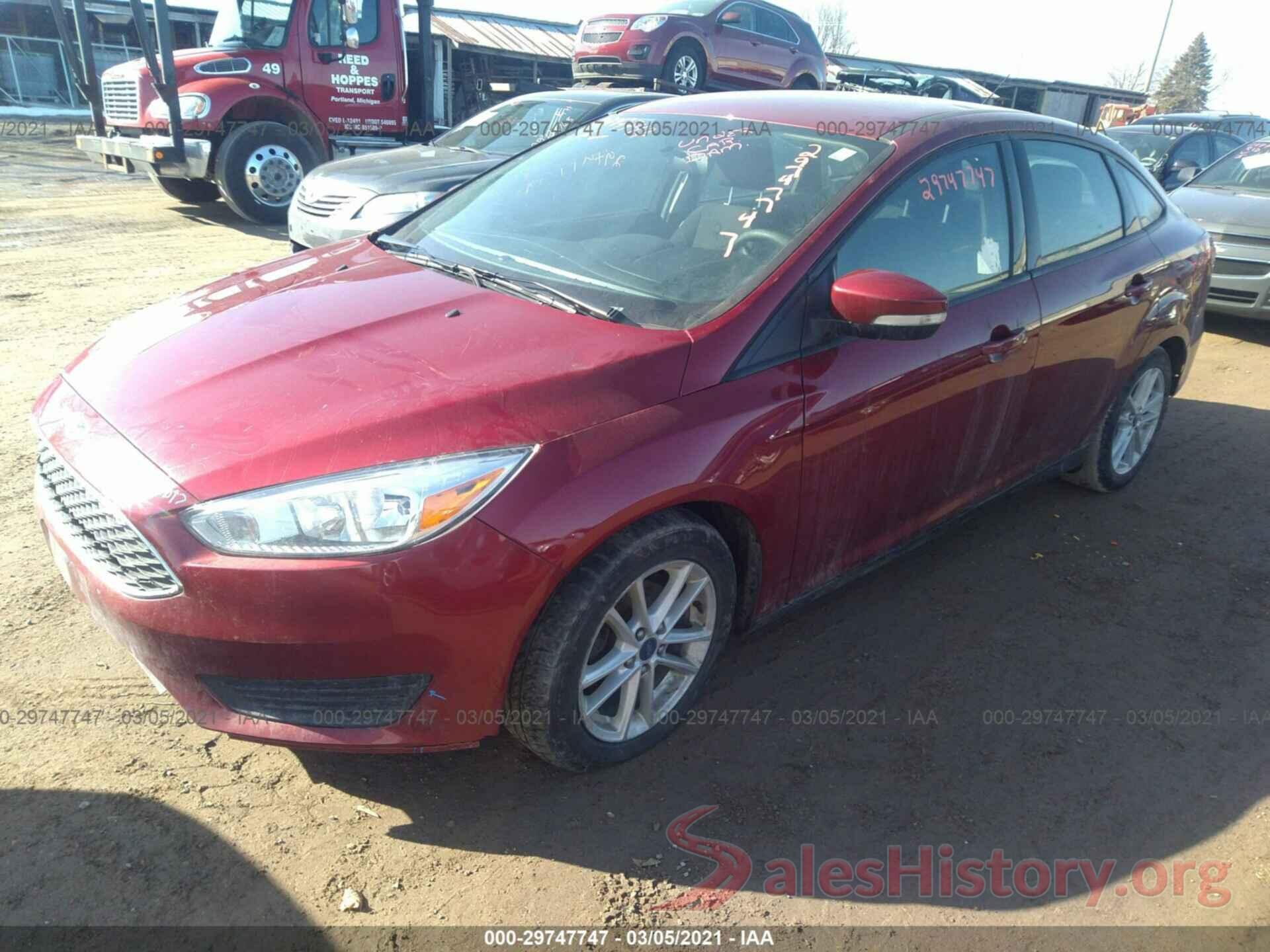 1FADP3F2XHL302984 2017 FORD FOCUS