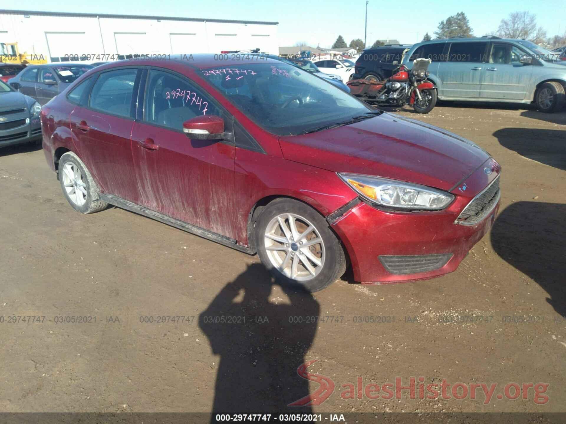 1FADP3F2XHL302984 2017 FORD FOCUS