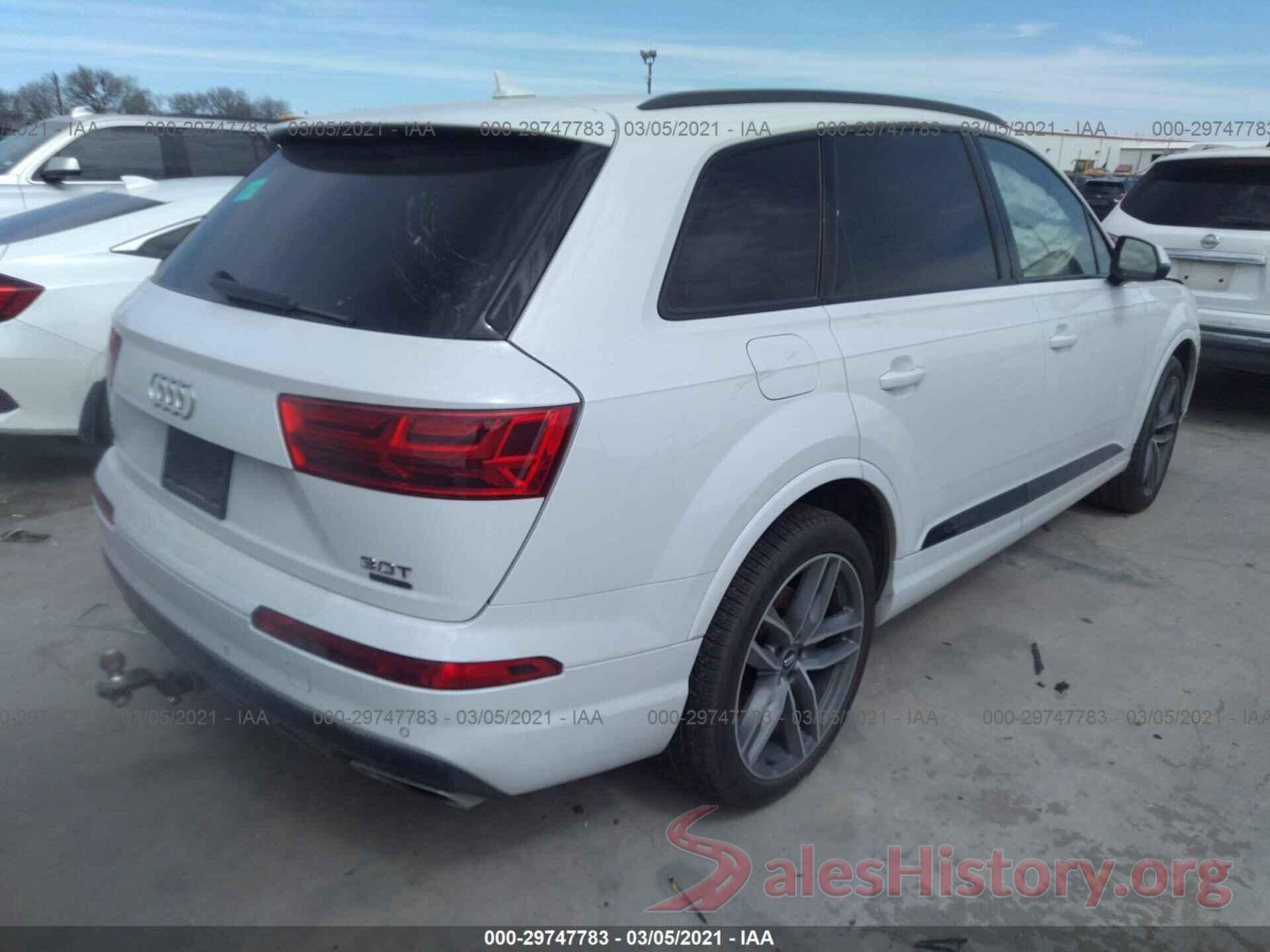 WA1VAAF72HD025977 2017 AUDI Q7