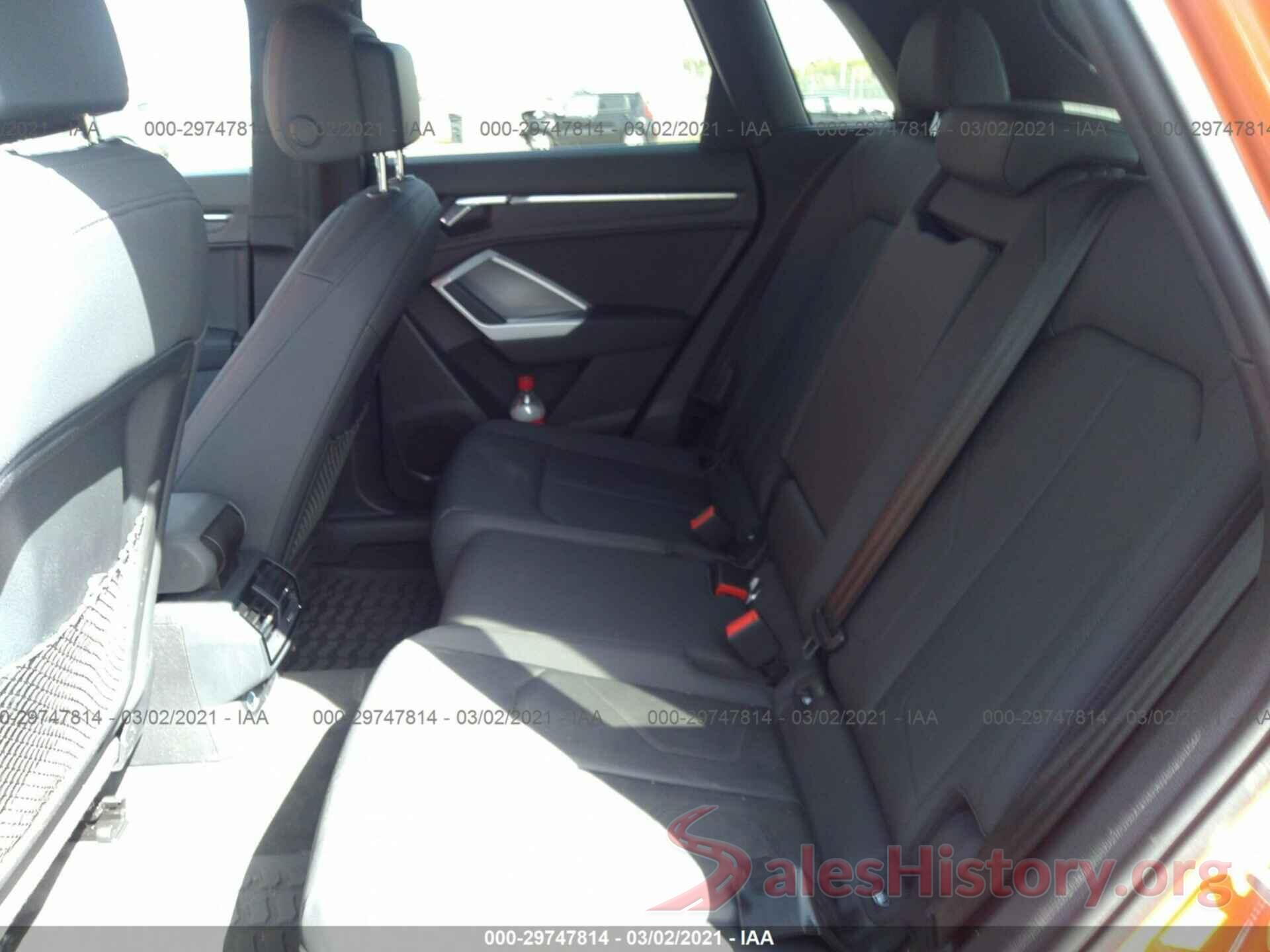 WA1AECF38L1108626 2020 AUDI Q3