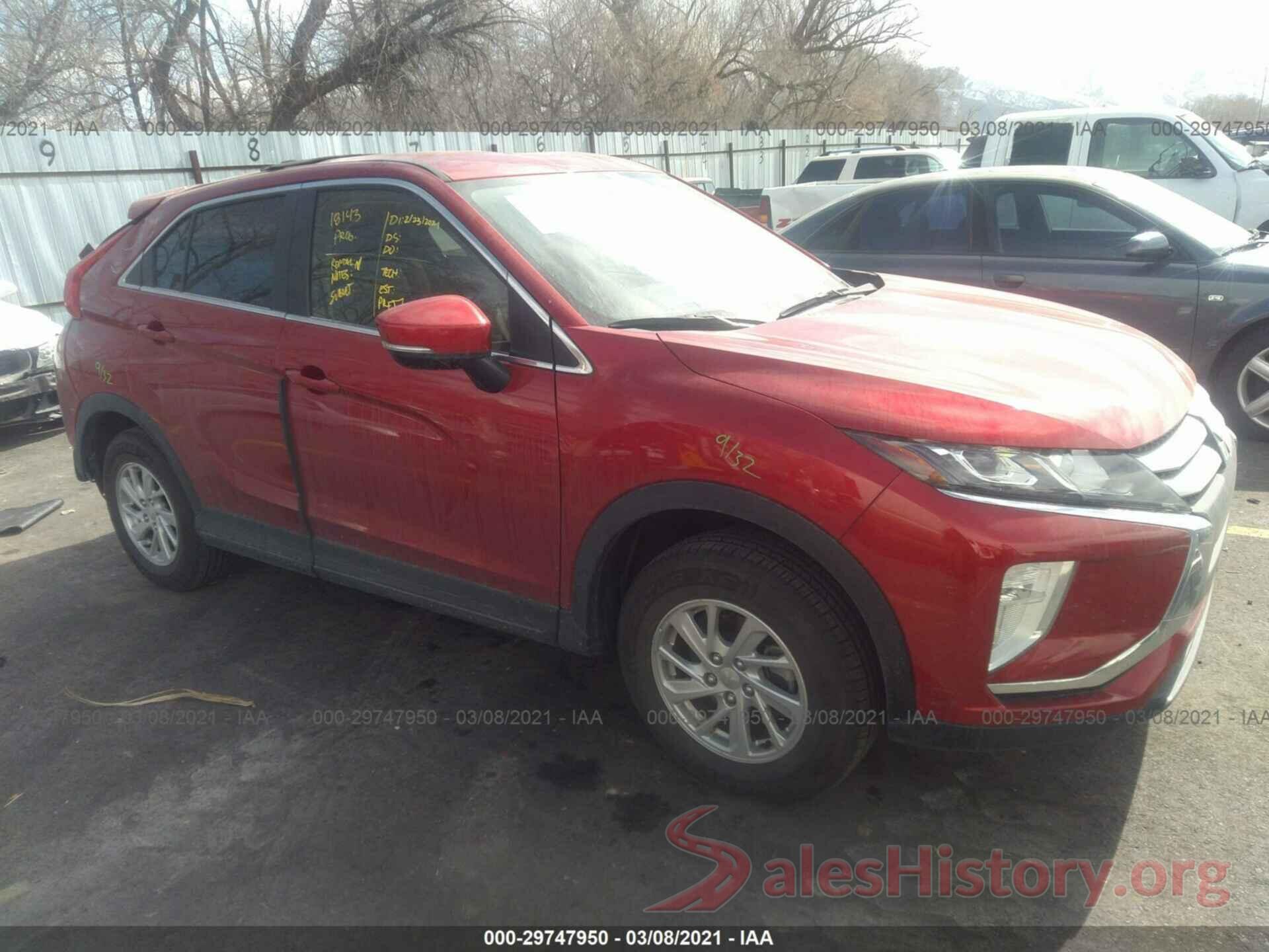 JA4AT3AA1KZ040522 2019 MITSUBISHI ECLIPSE CROSS