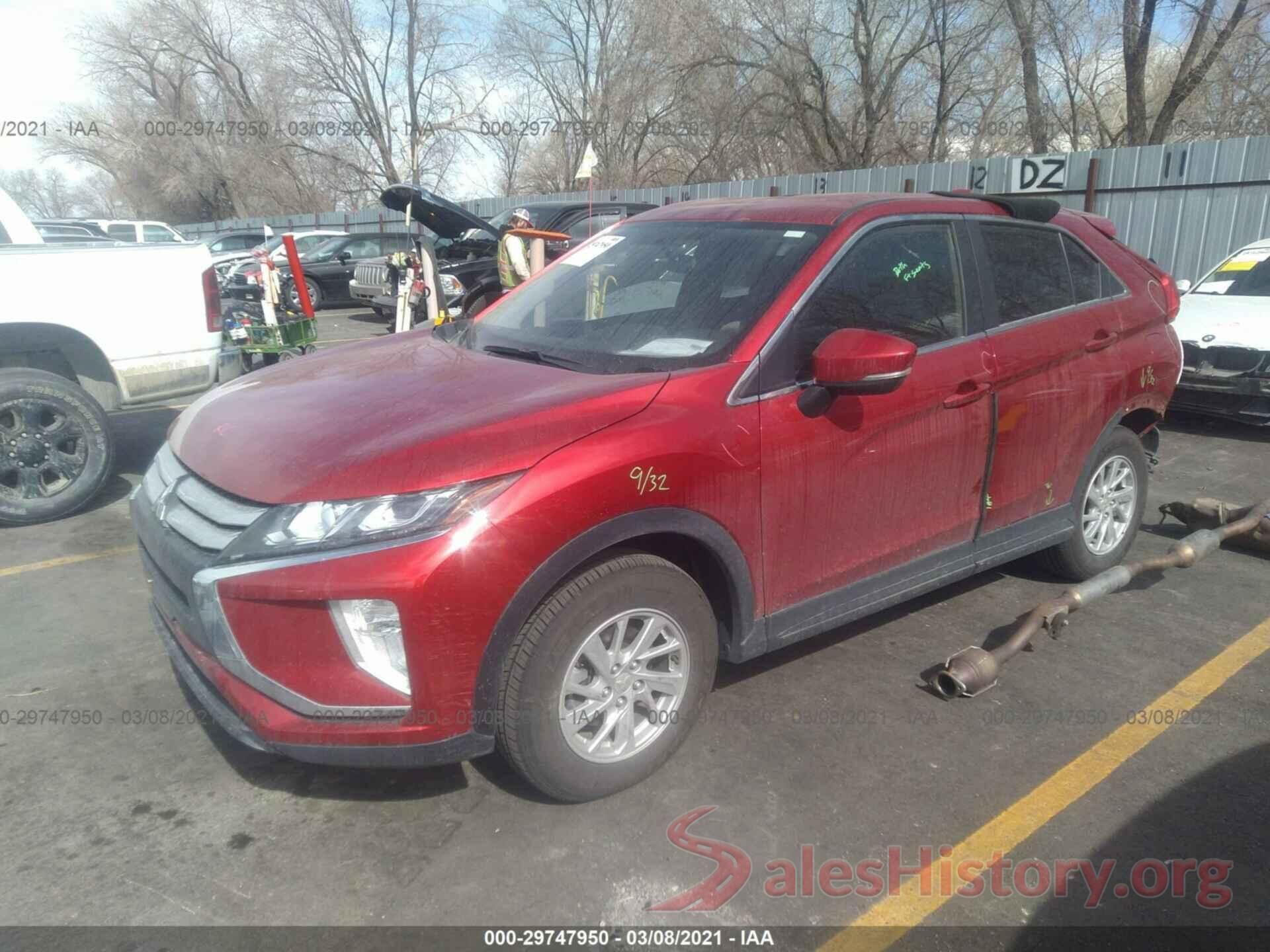 JA4AT3AA1KZ040522 2019 MITSUBISHI ECLIPSE CROSS