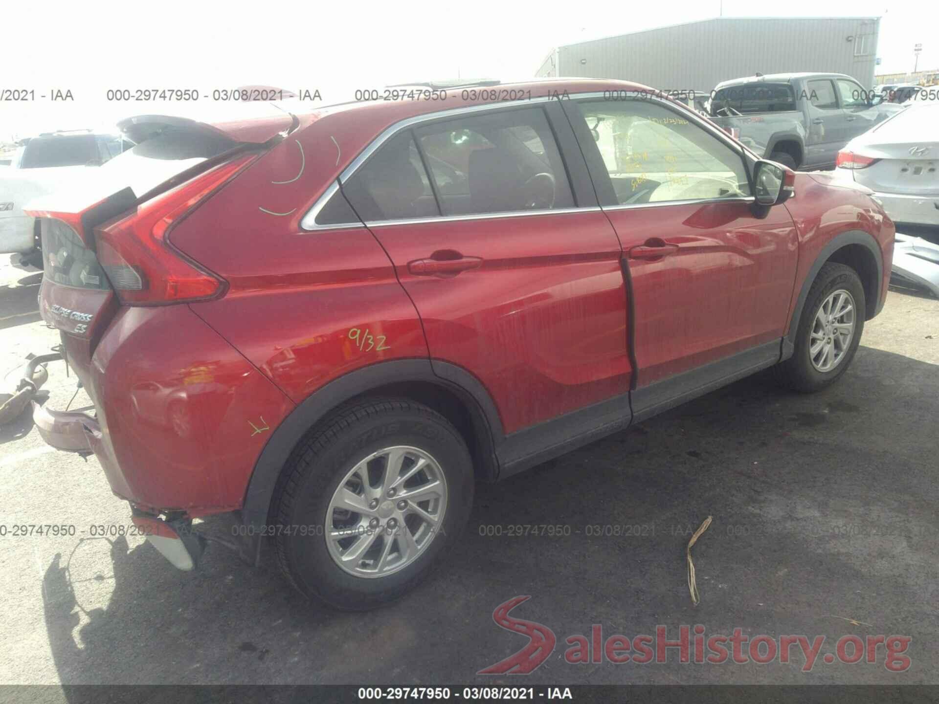 JA4AT3AA1KZ040522 2019 MITSUBISHI ECLIPSE CROSS