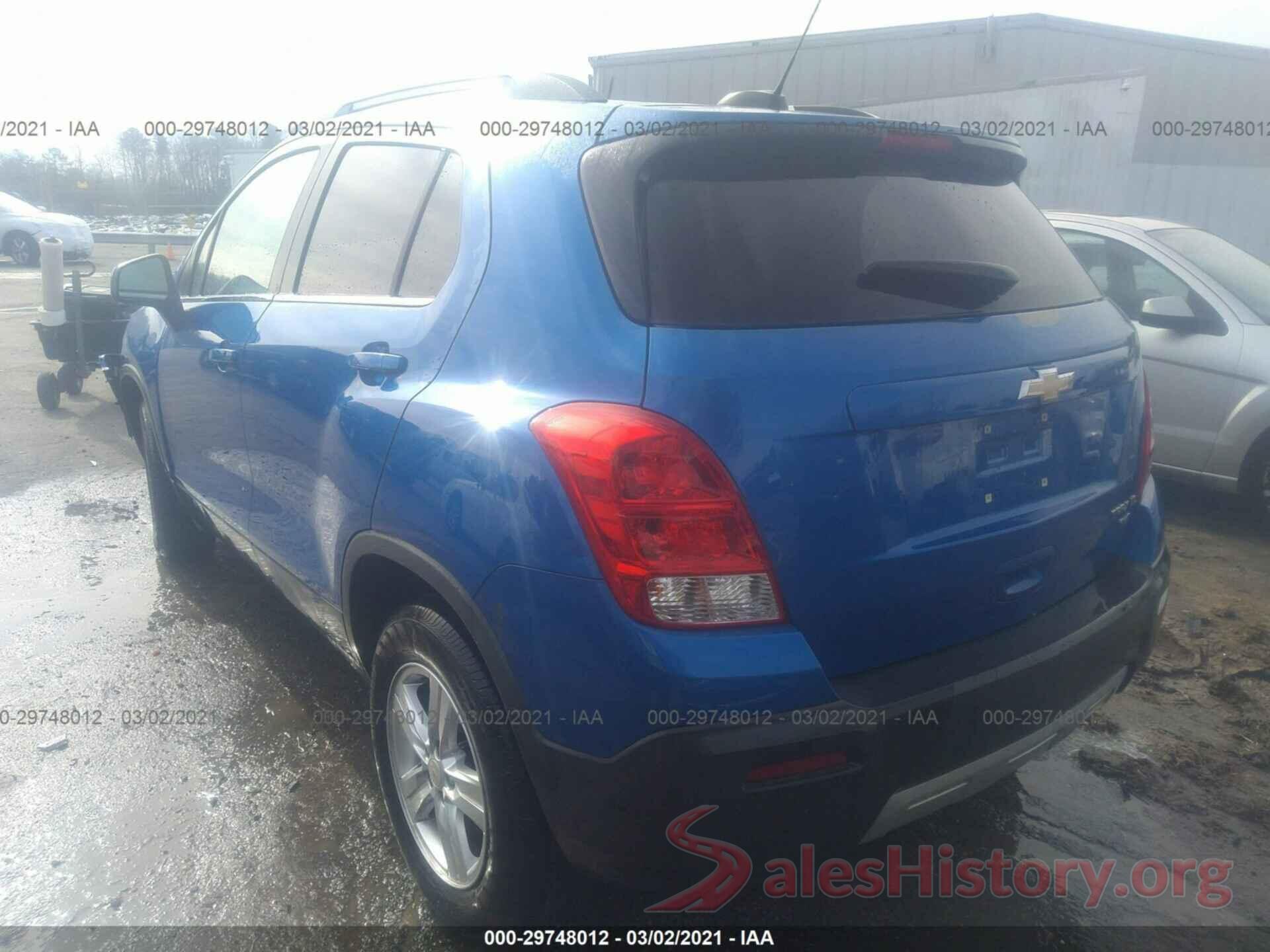 KL7CJPSB8GB622620 2016 CHEVROLET TRAX