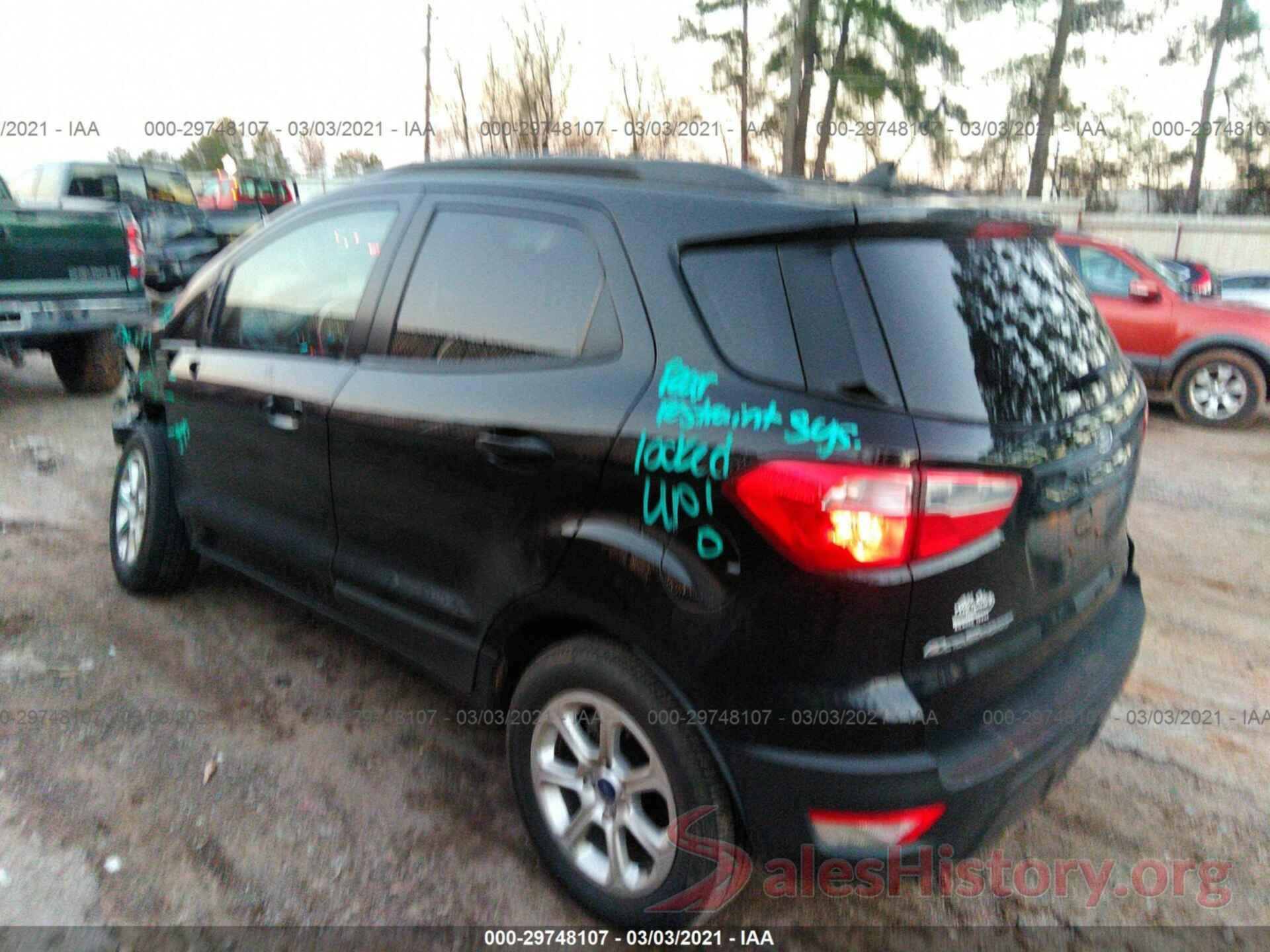 MAJ3S2GE2KC273517 2019 FORD ECOSPORT