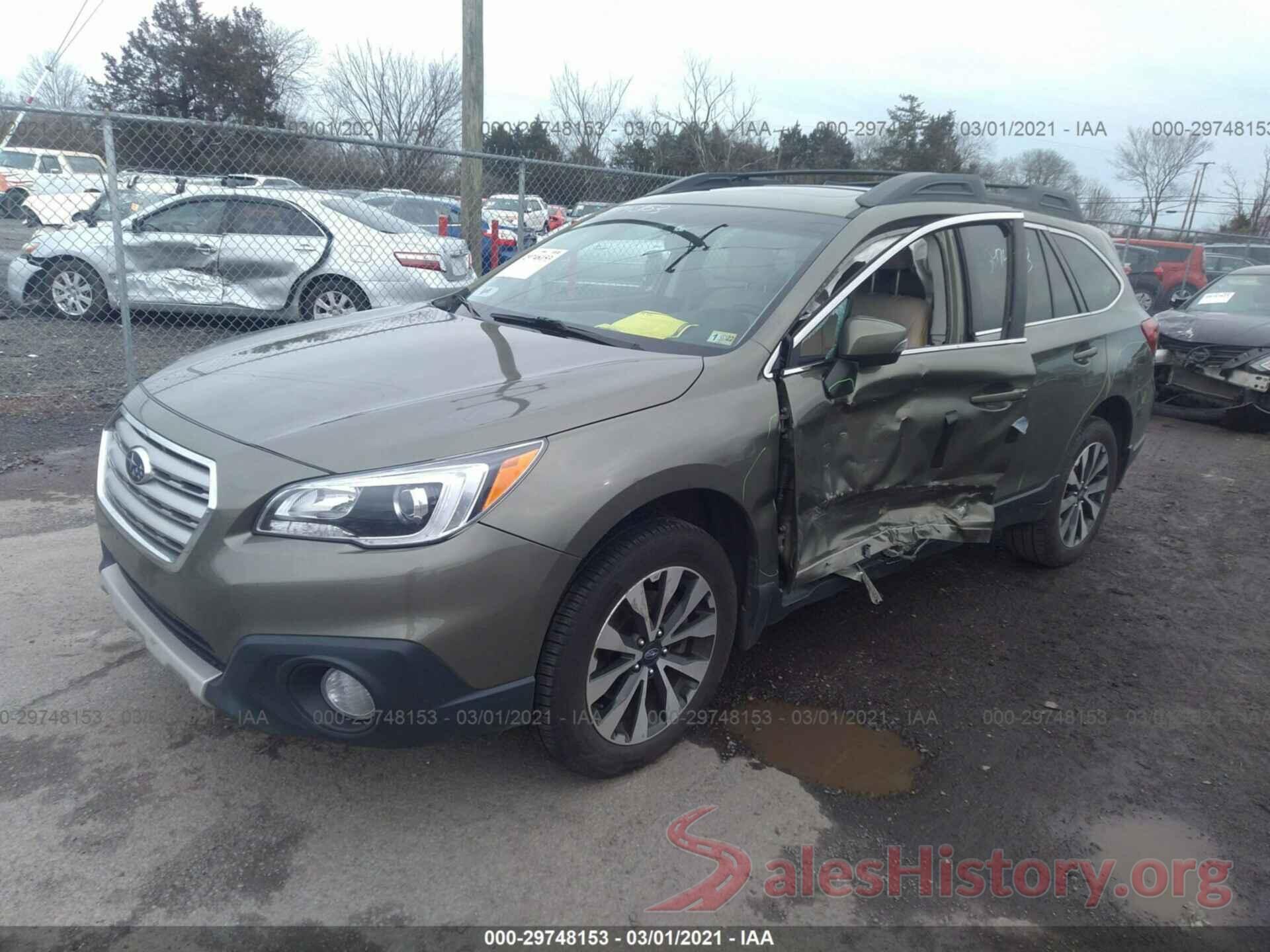 4S4BSAKC5H3319089 2017 SUBARU OUTBACK