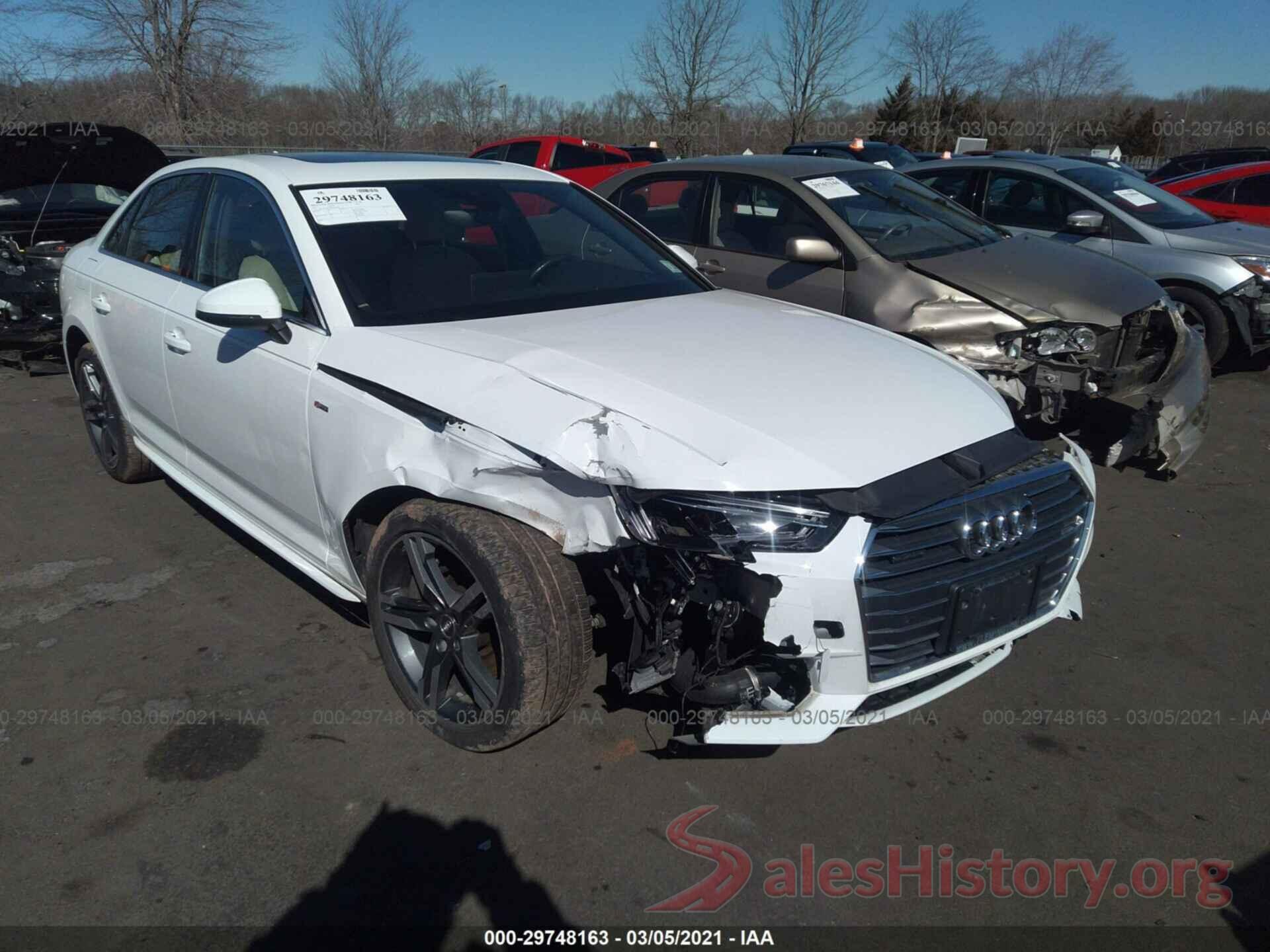 WAUENAF44HN016849 2017 AUDI A4