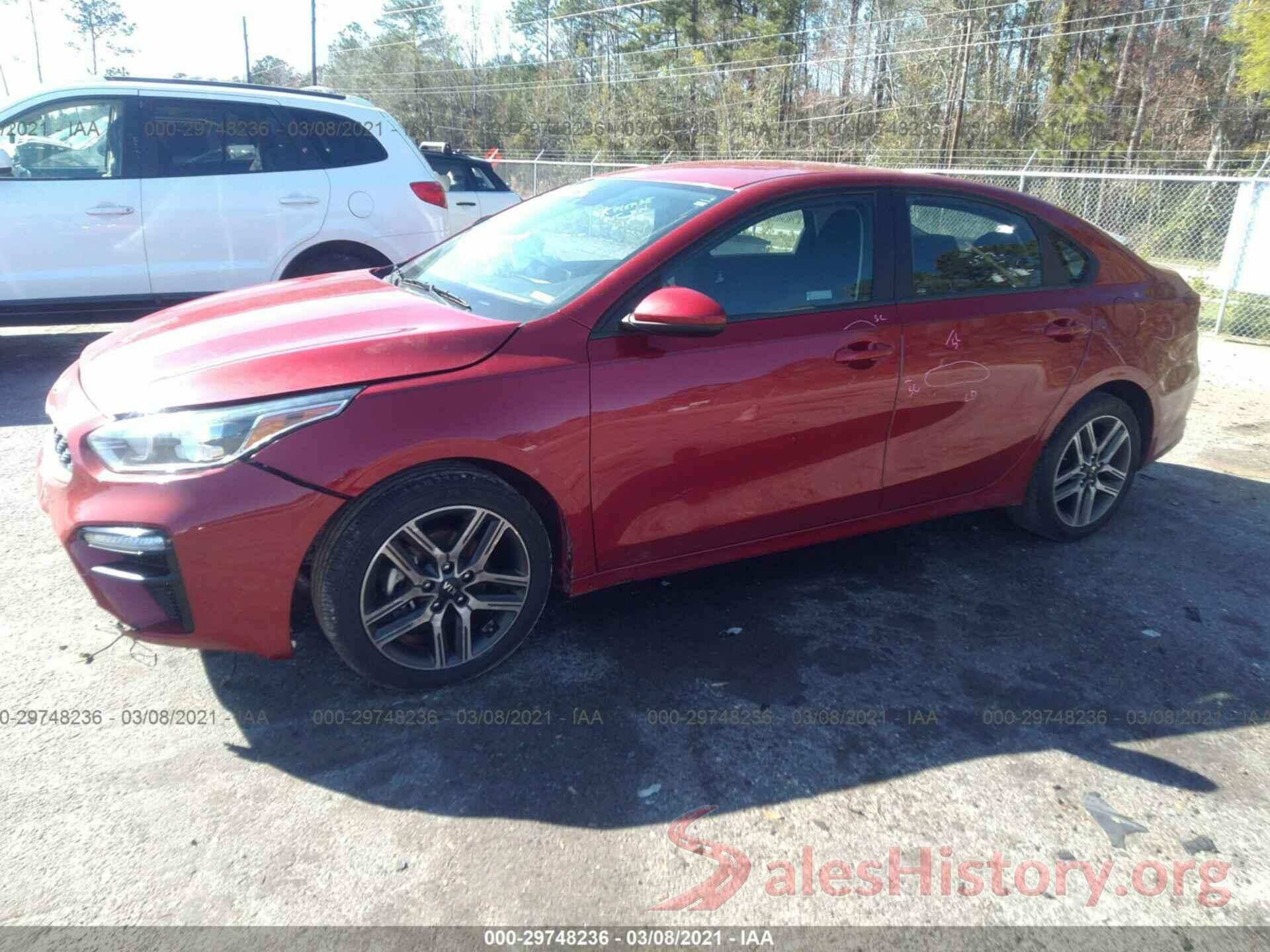 3KPF34AD7KE041584 2019 KIA FORTE