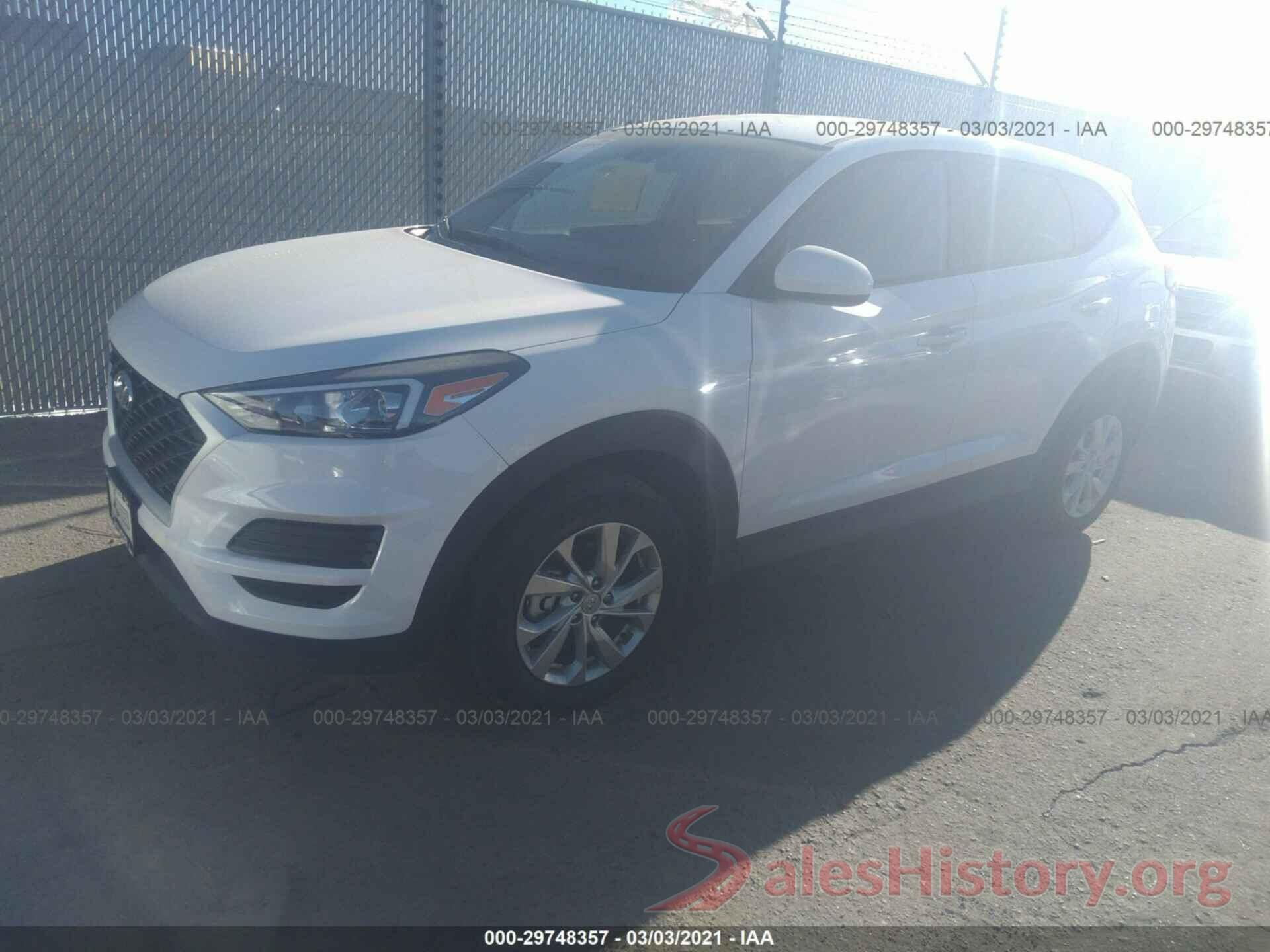 KM8J2CA45LU271288 2020 HYUNDAI TUCSON