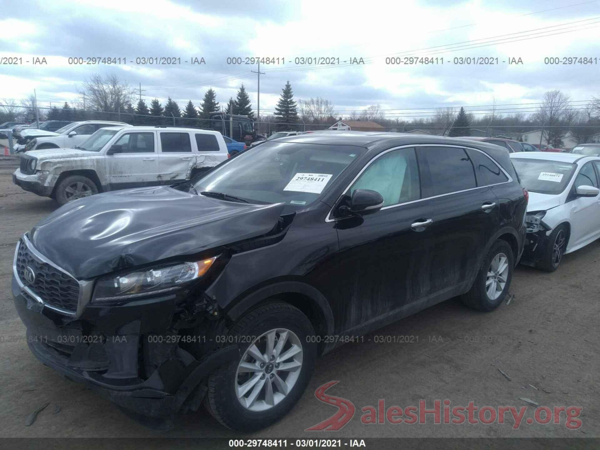 5XYPG4A3XKG533464 2019 KIA SORENTO