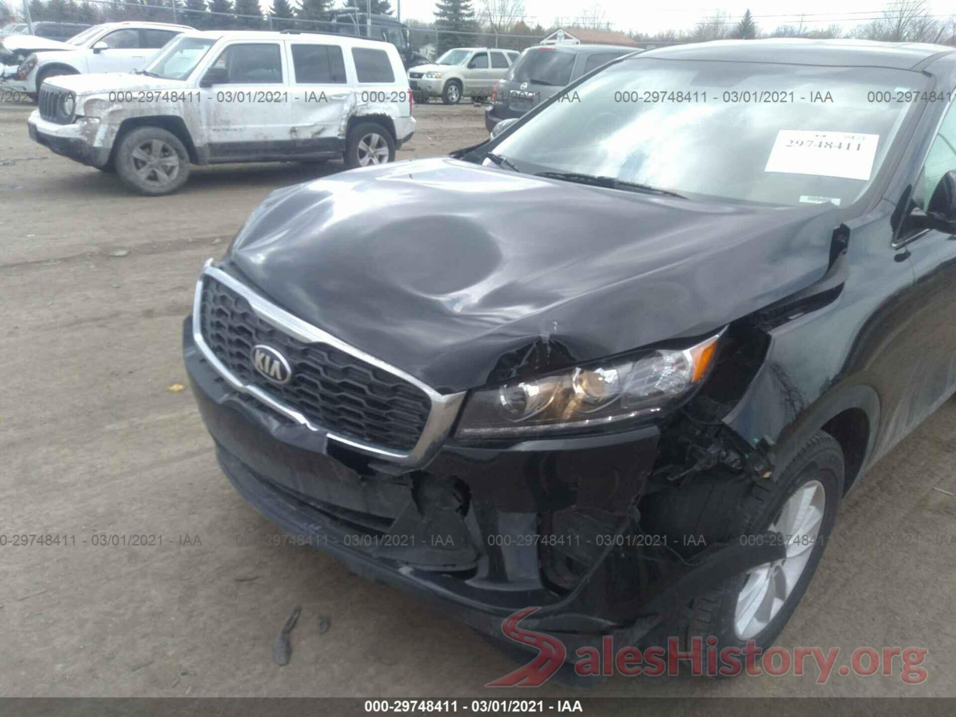 5XYPG4A3XKG533464 2019 KIA SORENTO