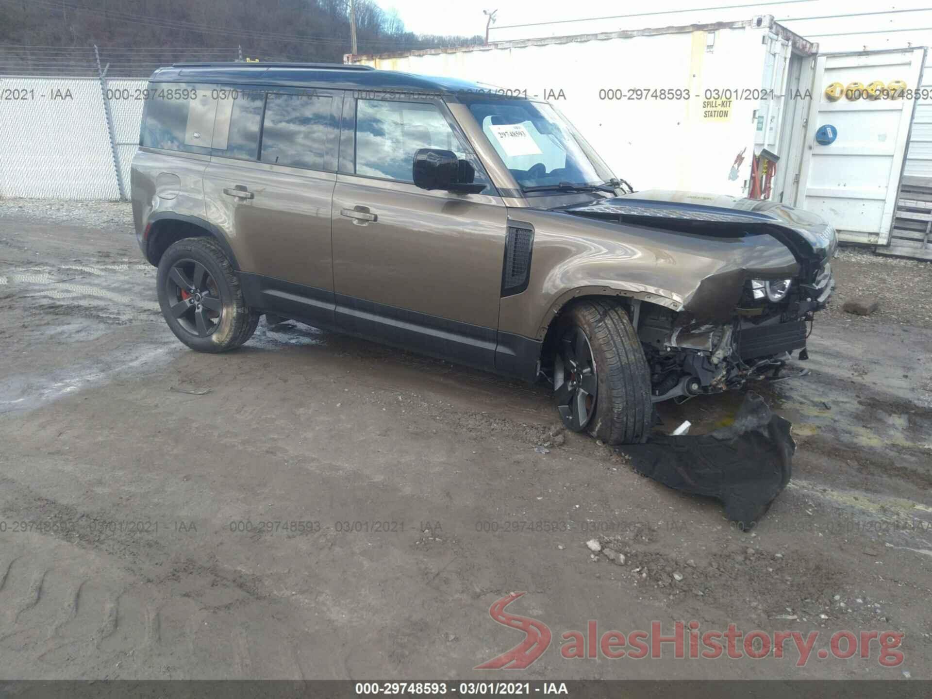 SALEK7EX0L2015632 2020 LAND ROVER DEFENDER