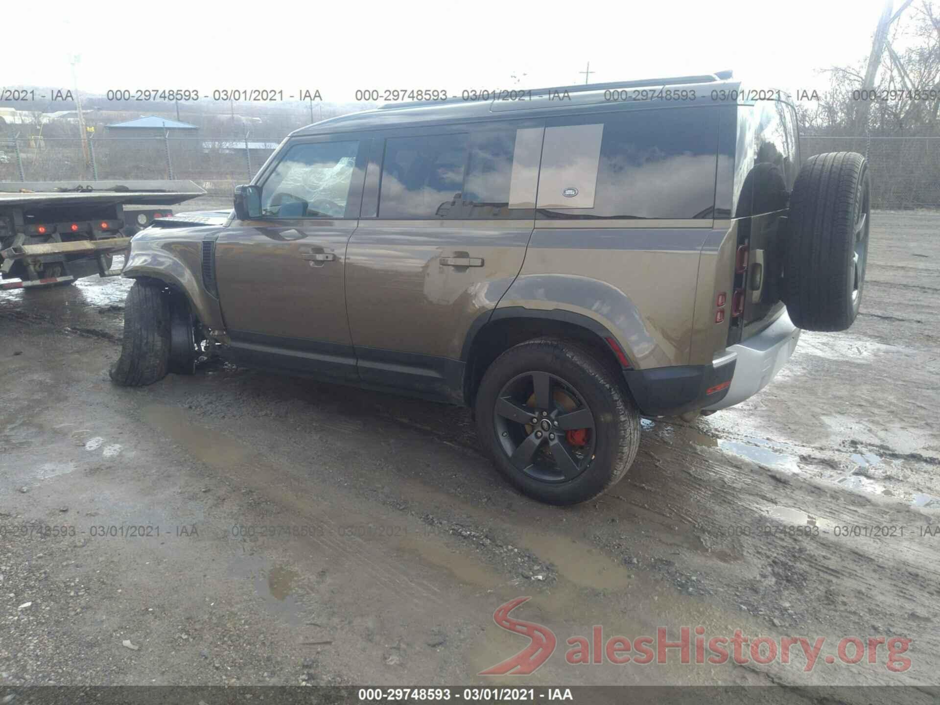 SALEK7EX0L2015632 2020 LAND ROVER DEFENDER