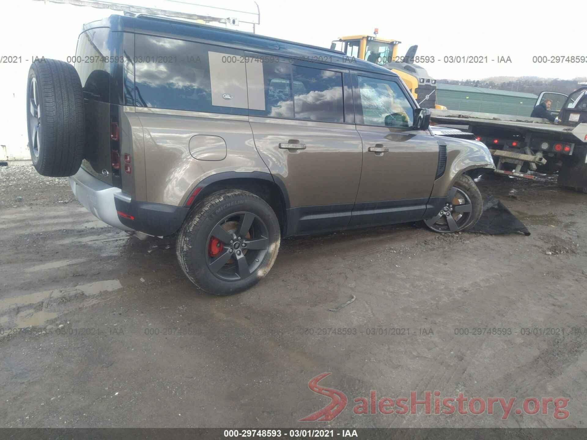 SALEK7EX0L2015632 2020 LAND ROVER DEFENDER