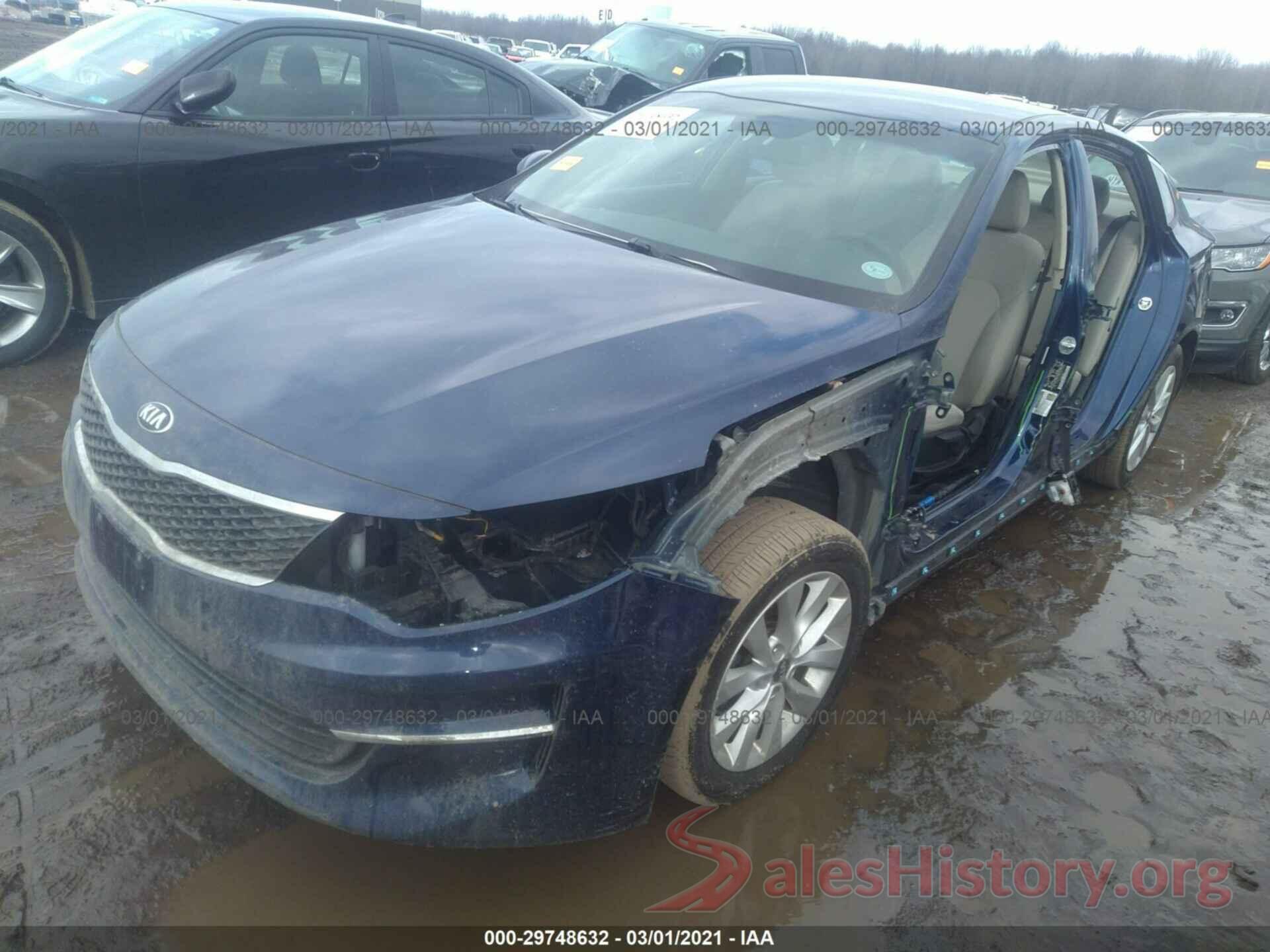 5XXGT4L3XGG070536 2016 KIA OPTIMA