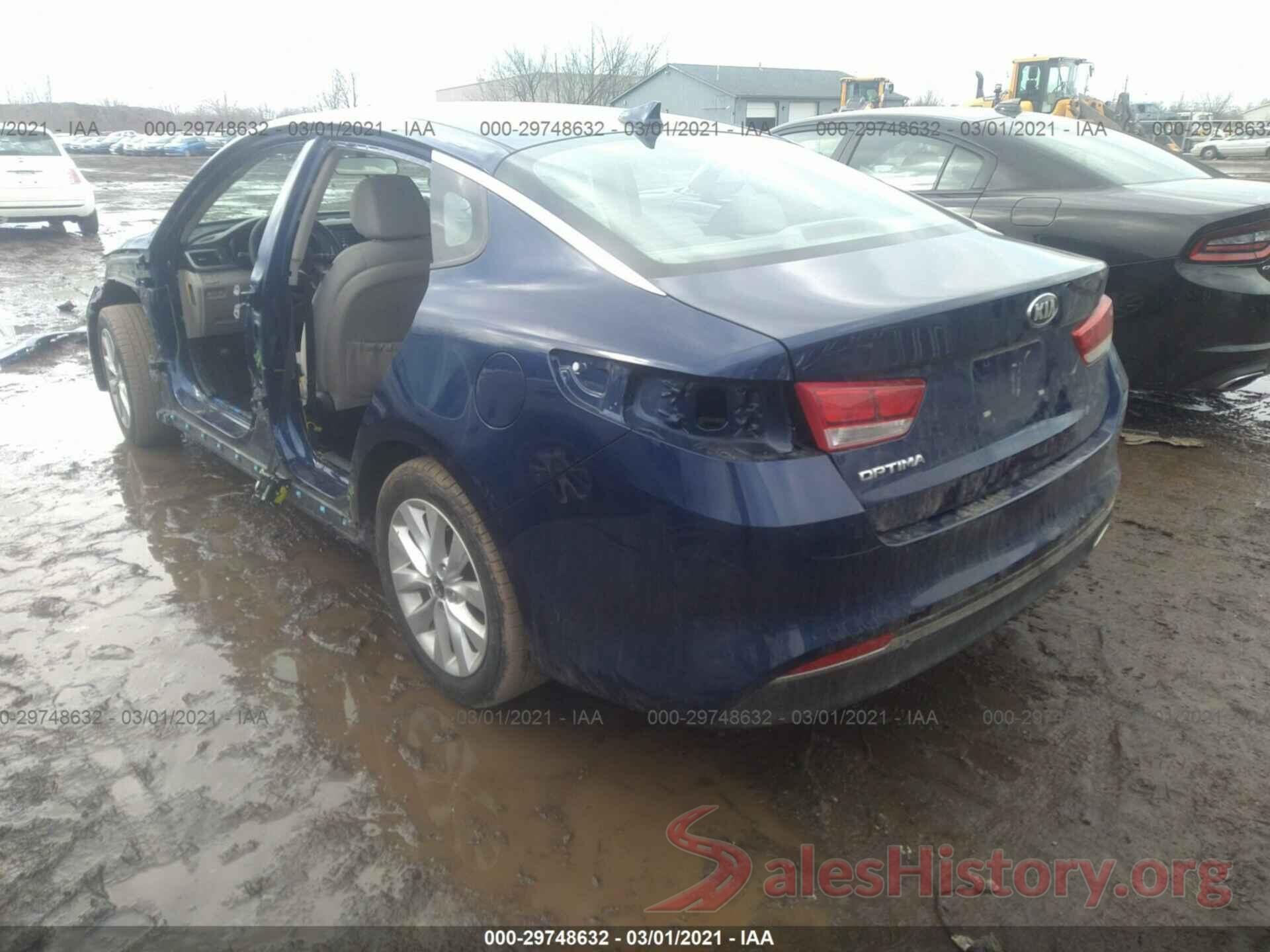 5XXGT4L3XGG070536 2016 KIA OPTIMA