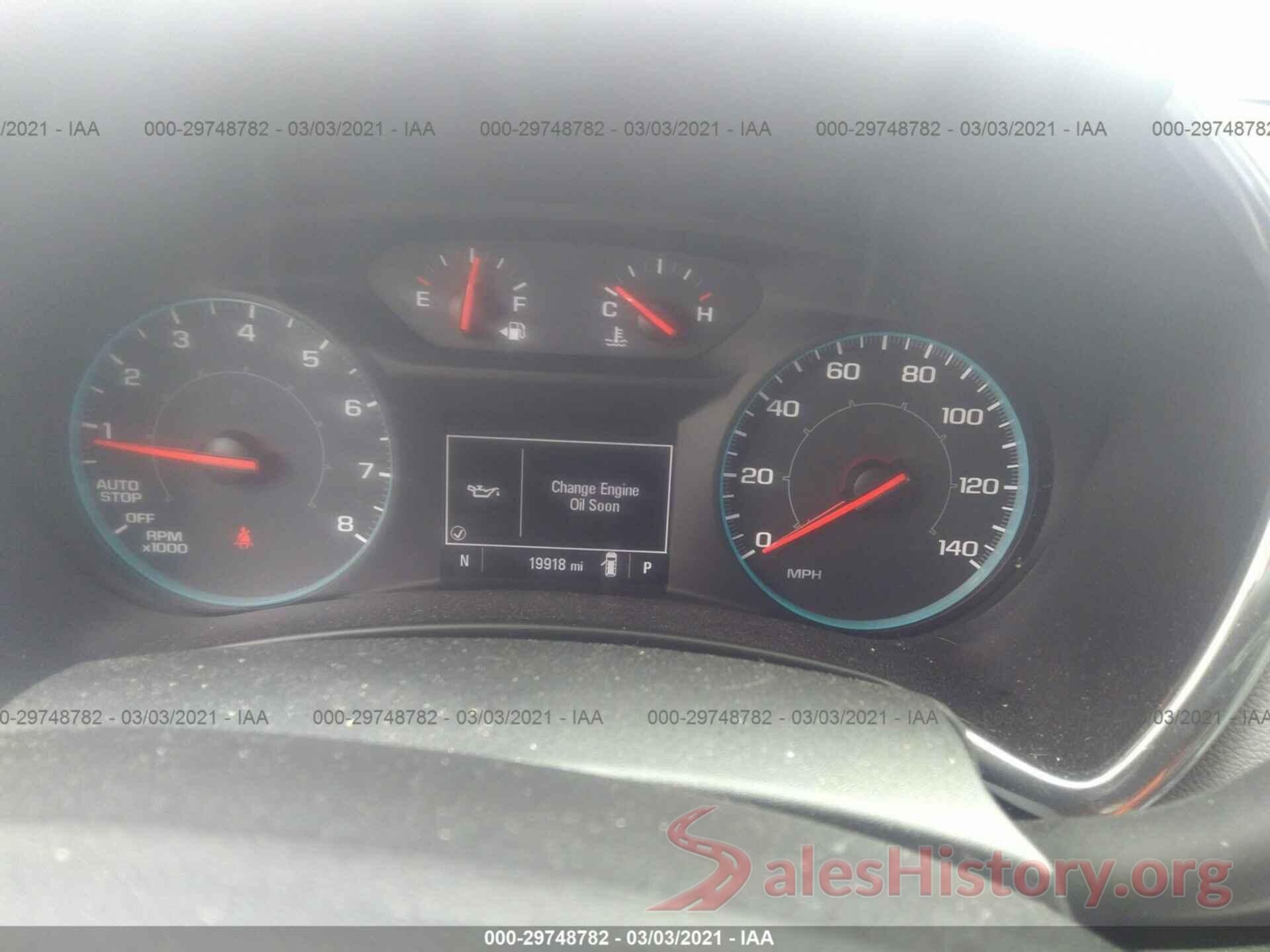 3GNAXHEV7KL116697 2019 CHEVROLET EQUINOX